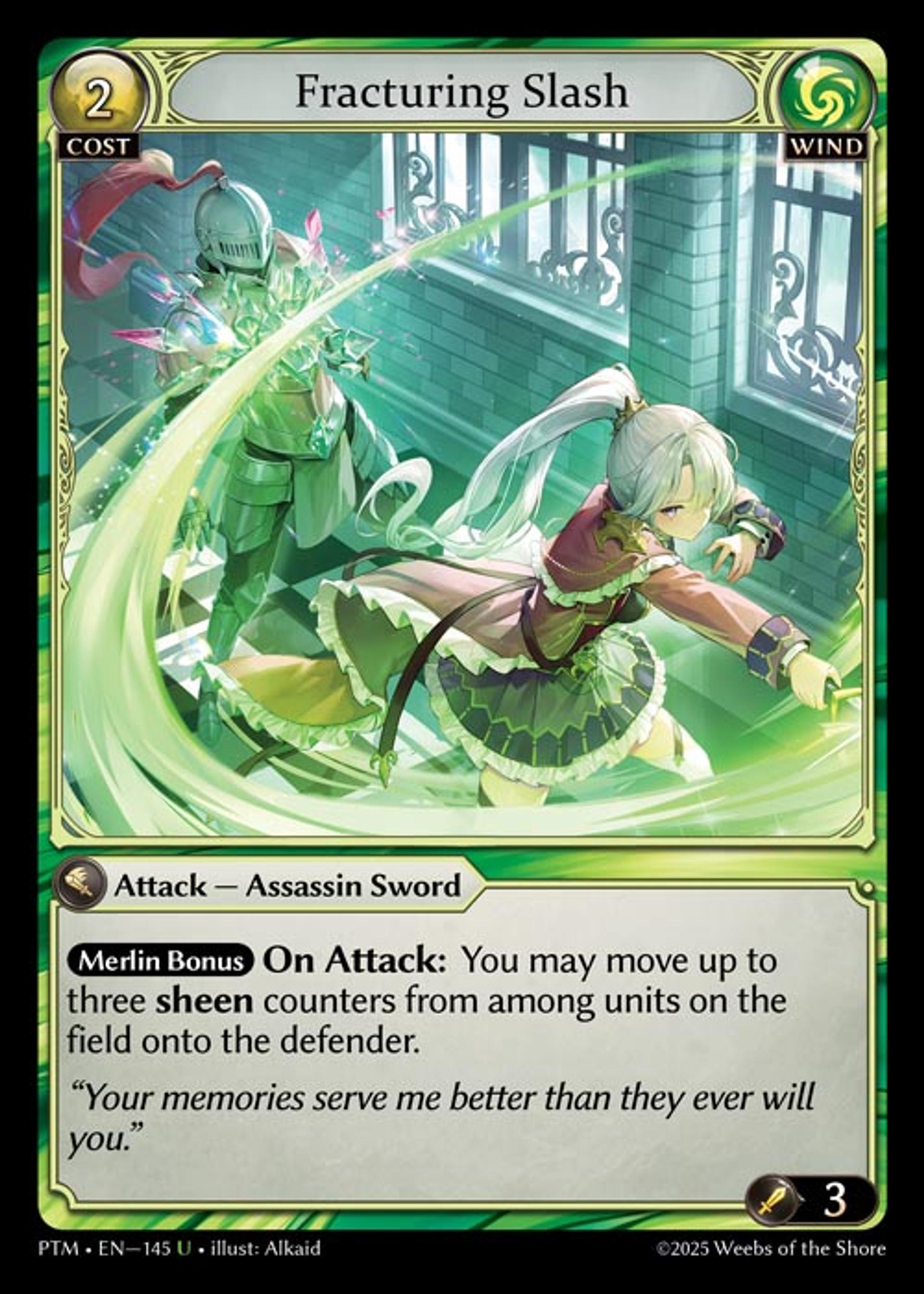 Fracturing Slash — Phantom Monarchs — Grand Archive