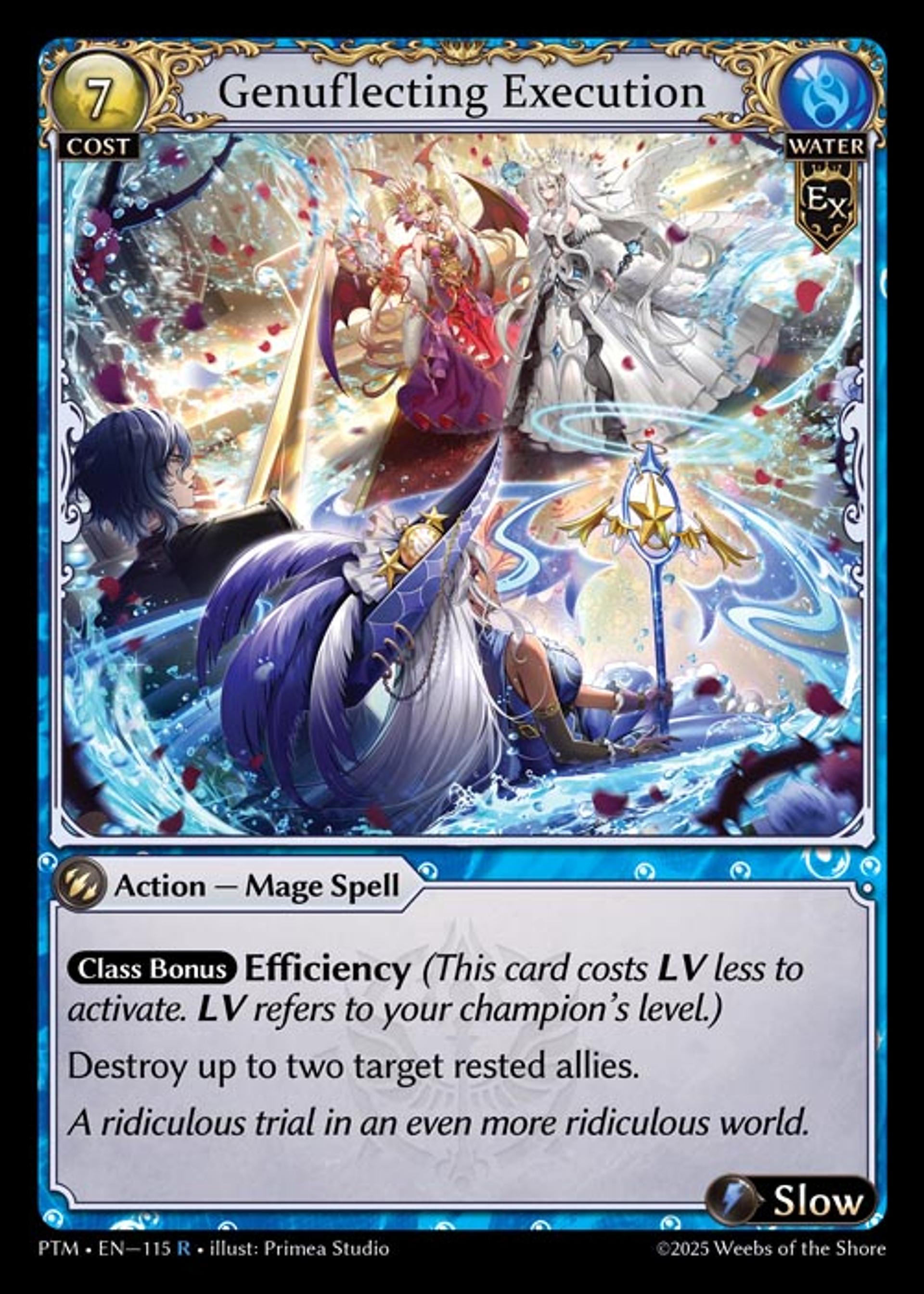 Genuflecting Execution — Phantom Monarchs — Grand Archive TCG