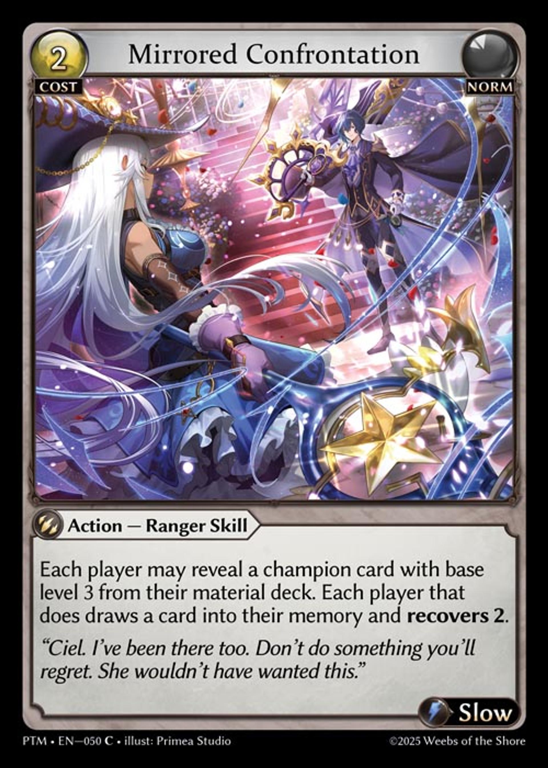 Mirrored Confrontation — Phantom Monarchs — Grand Archive TCG