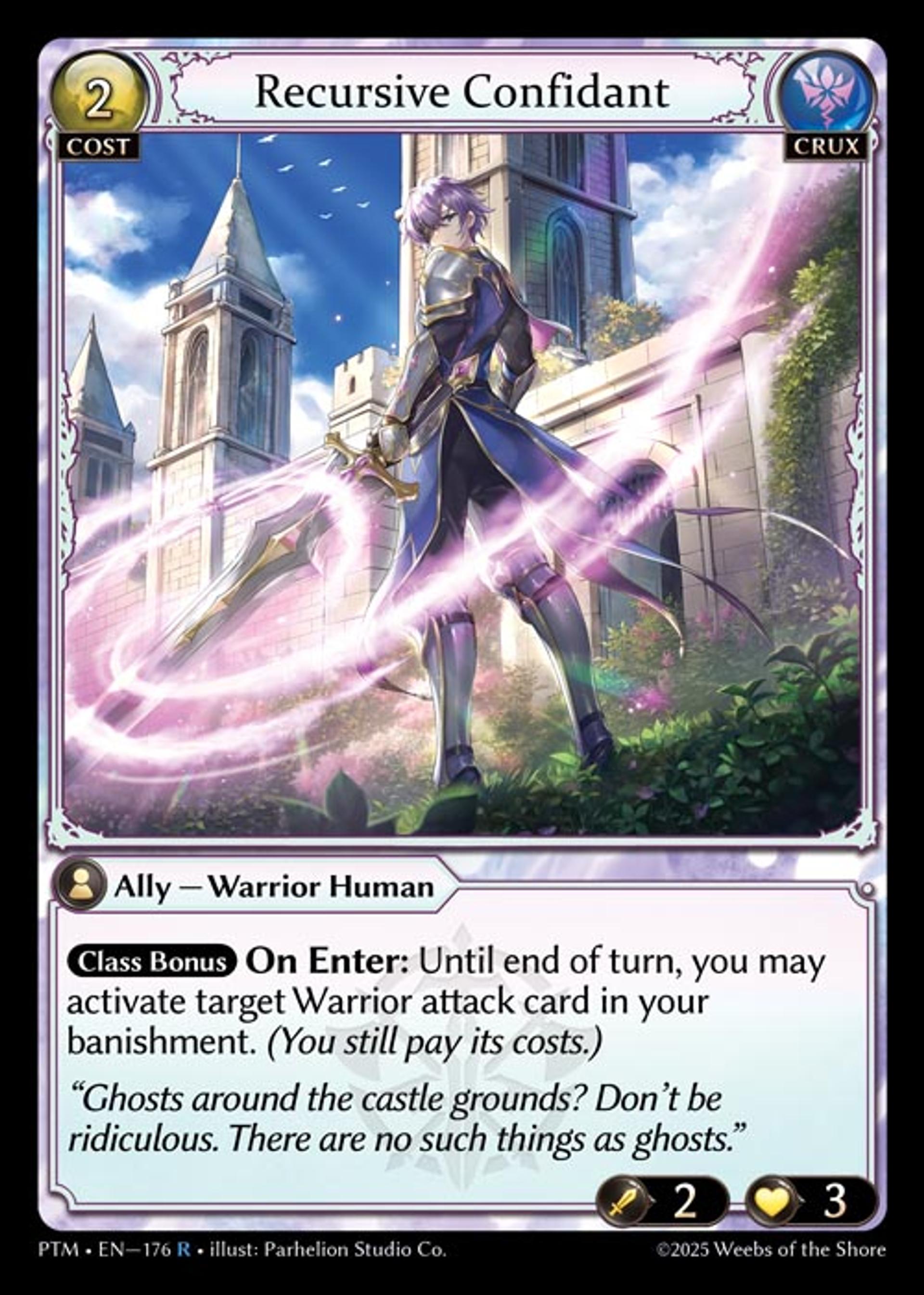 Recursive Confidant — Phantom Monarchs — Grand Archive TCG