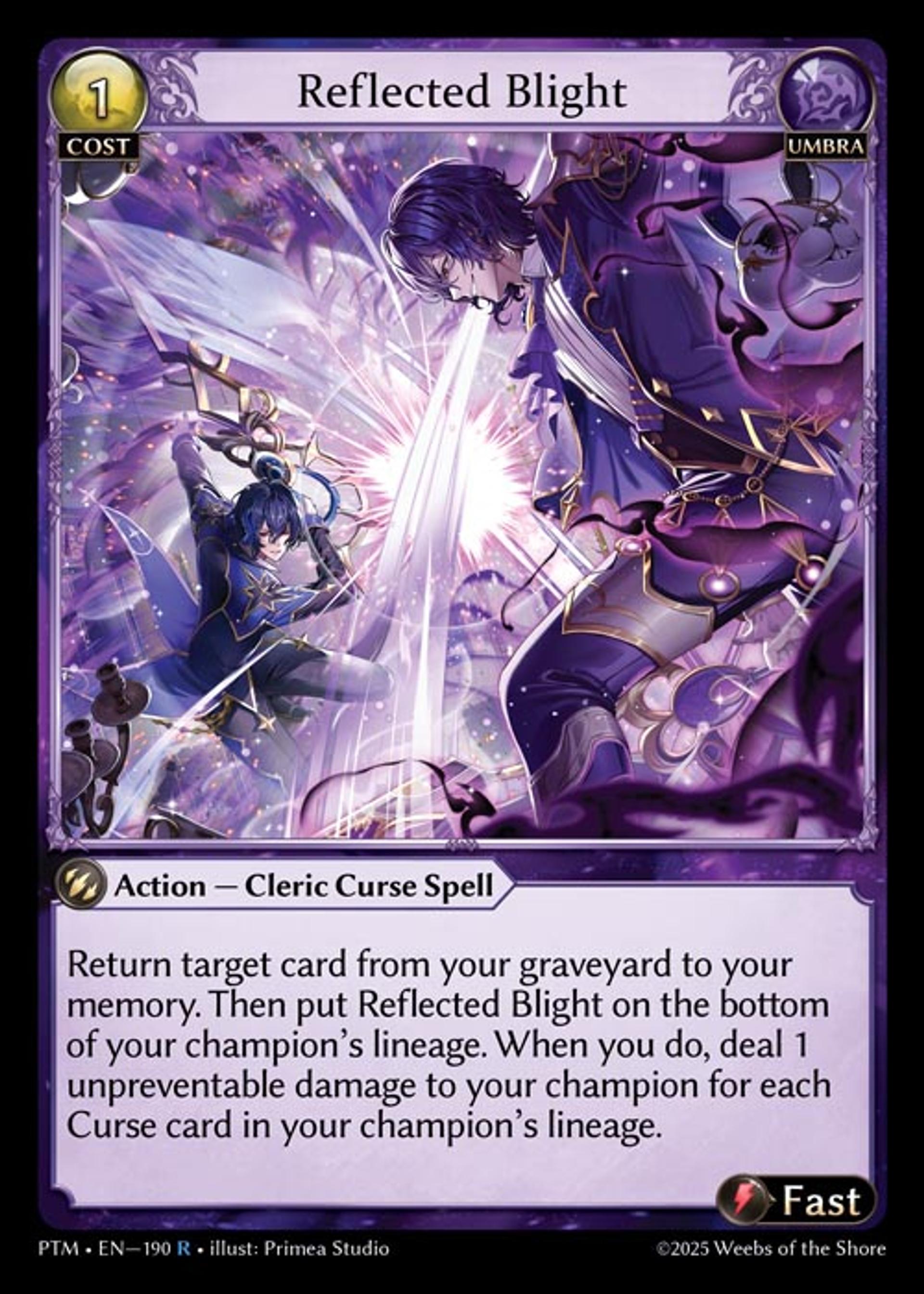 Reflected Blight — Phantom Monarchs — Grand Archive TCG