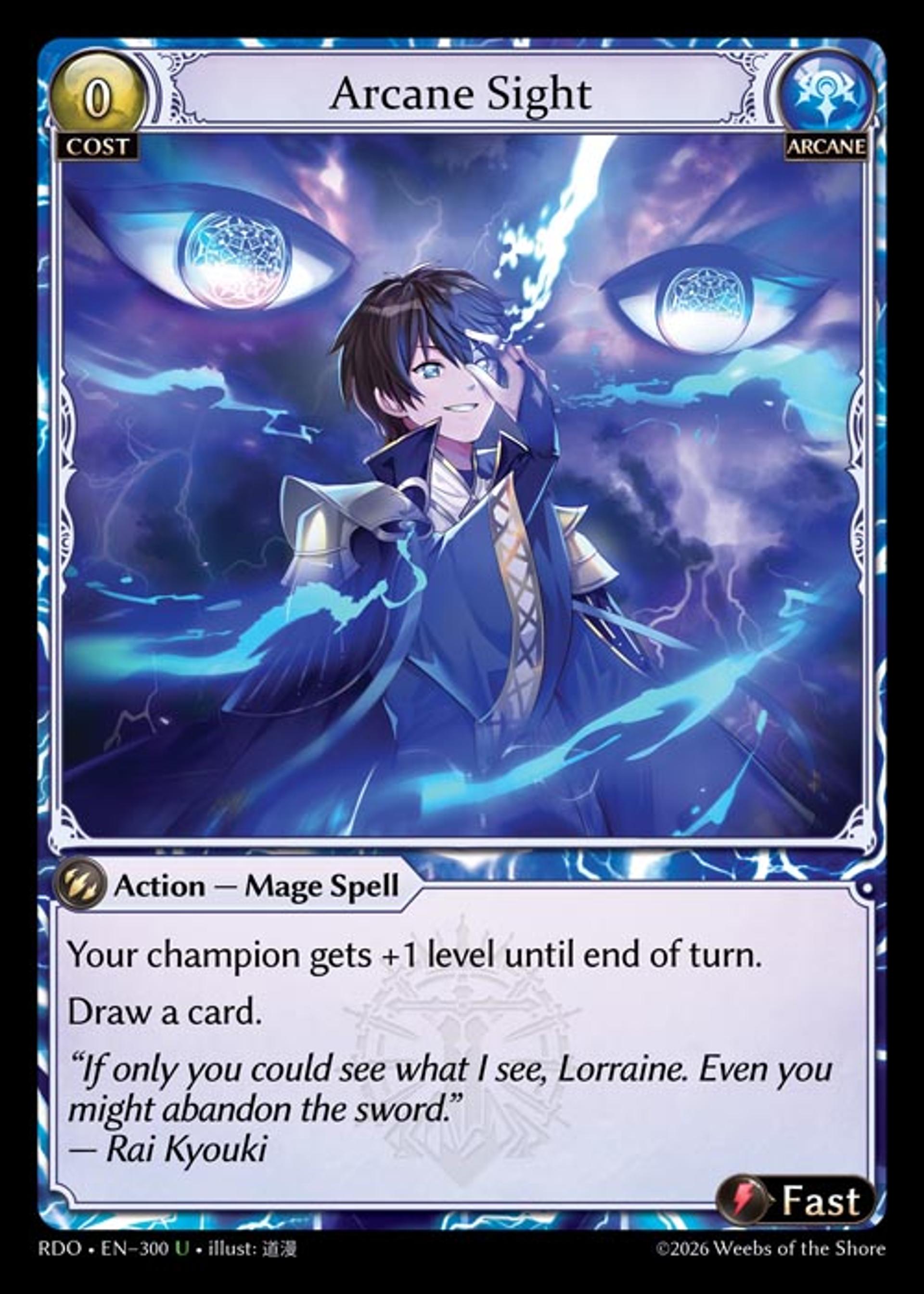 Arcane Sight — Radiant Origins — Grand Archive TCG