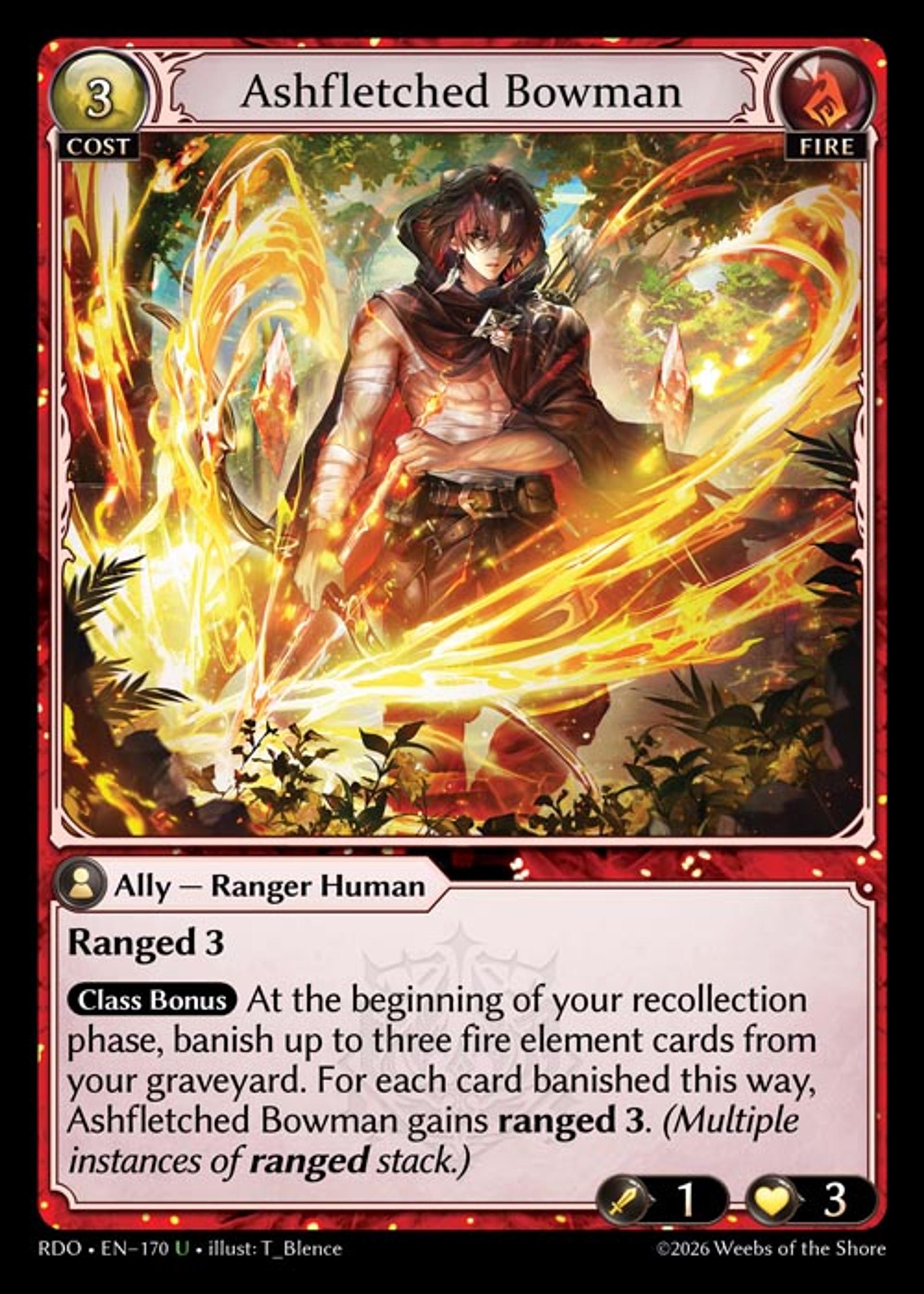 Ashfletched Bowman — Radiant Origins — Grand Archive