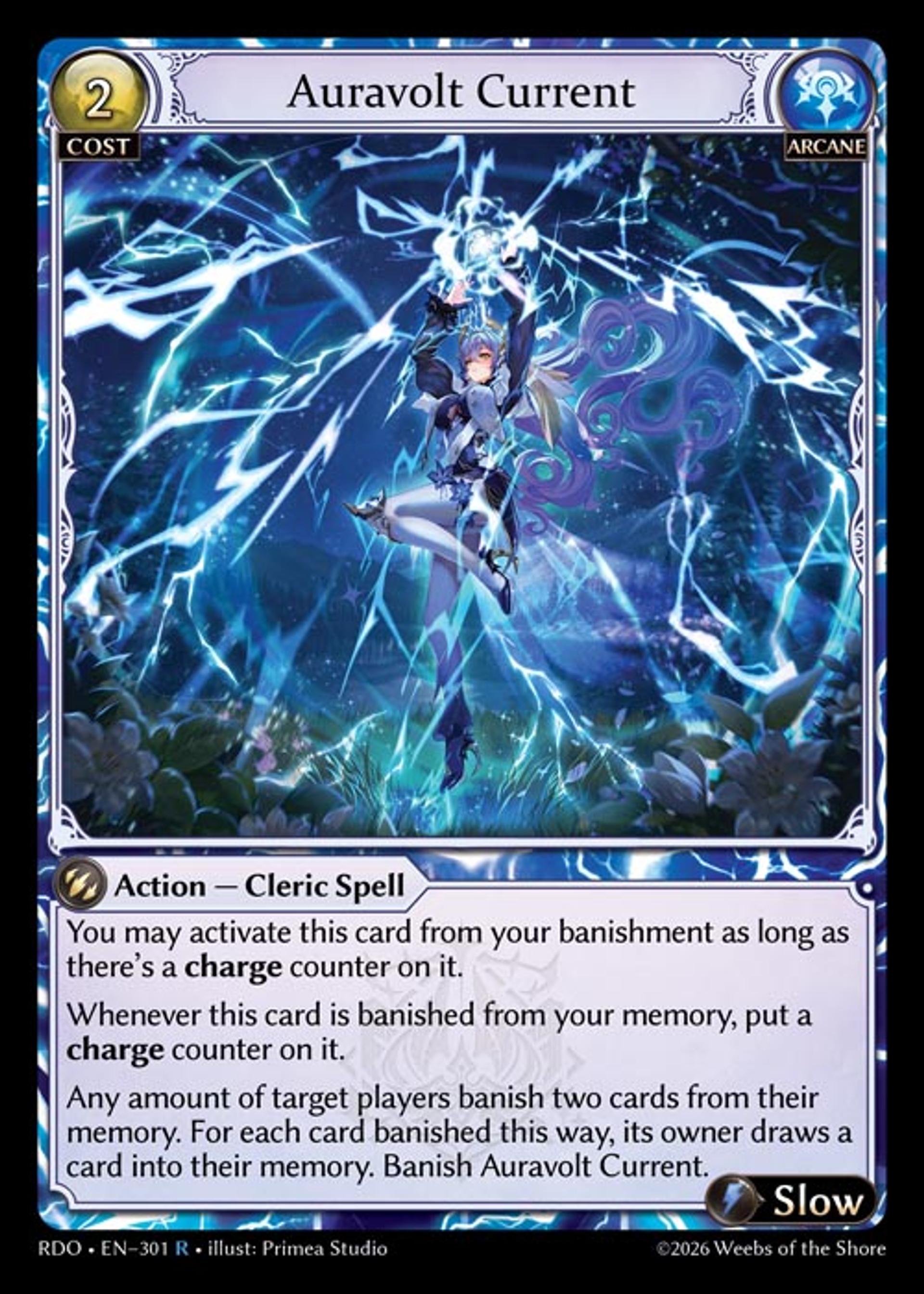 Auravolt Current — Radiant Origins — Grand Archive TCG