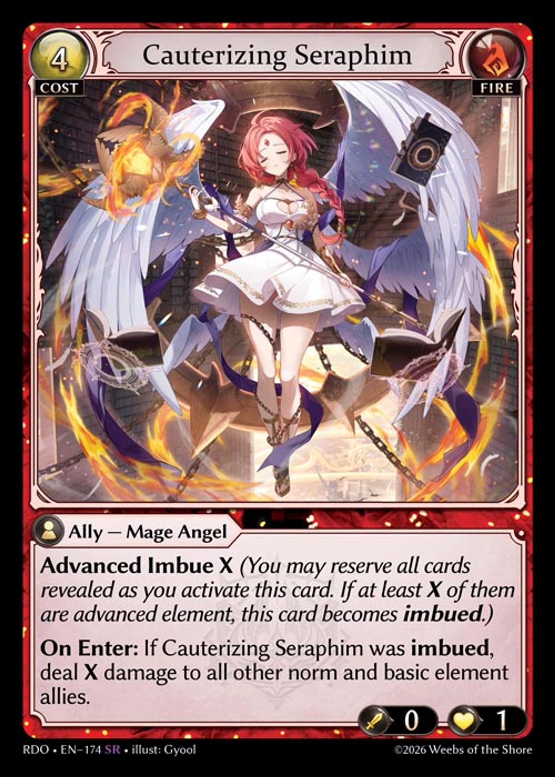 Cauterizing Seraphim — Radiant Origins — Grand Archive