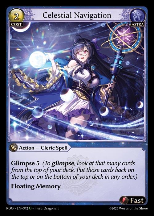Celestial Navigation — Radiant Origins — Grand Archive TCG