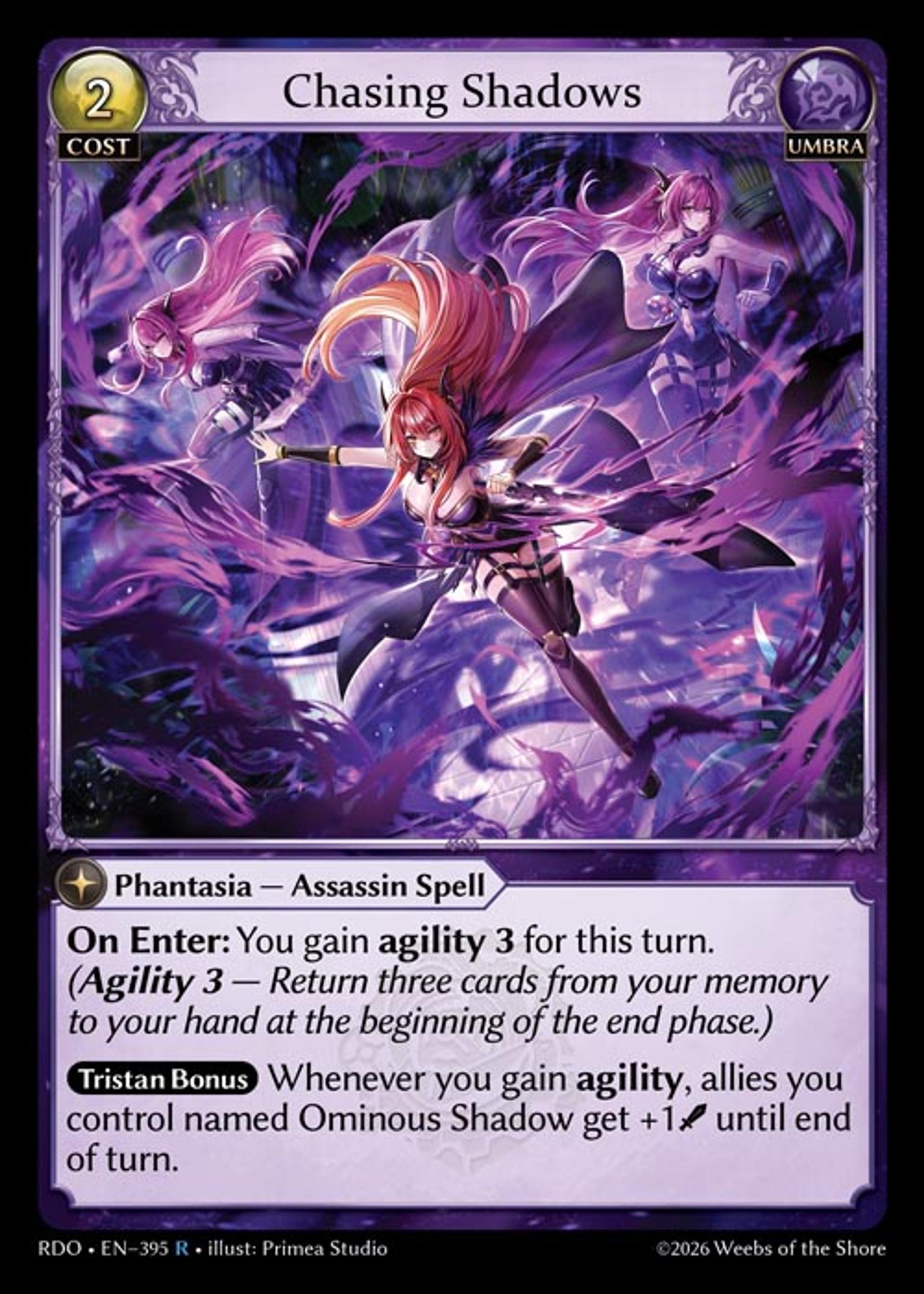 Chasing Shadows — Radiant Origins — Grand Archive TCG