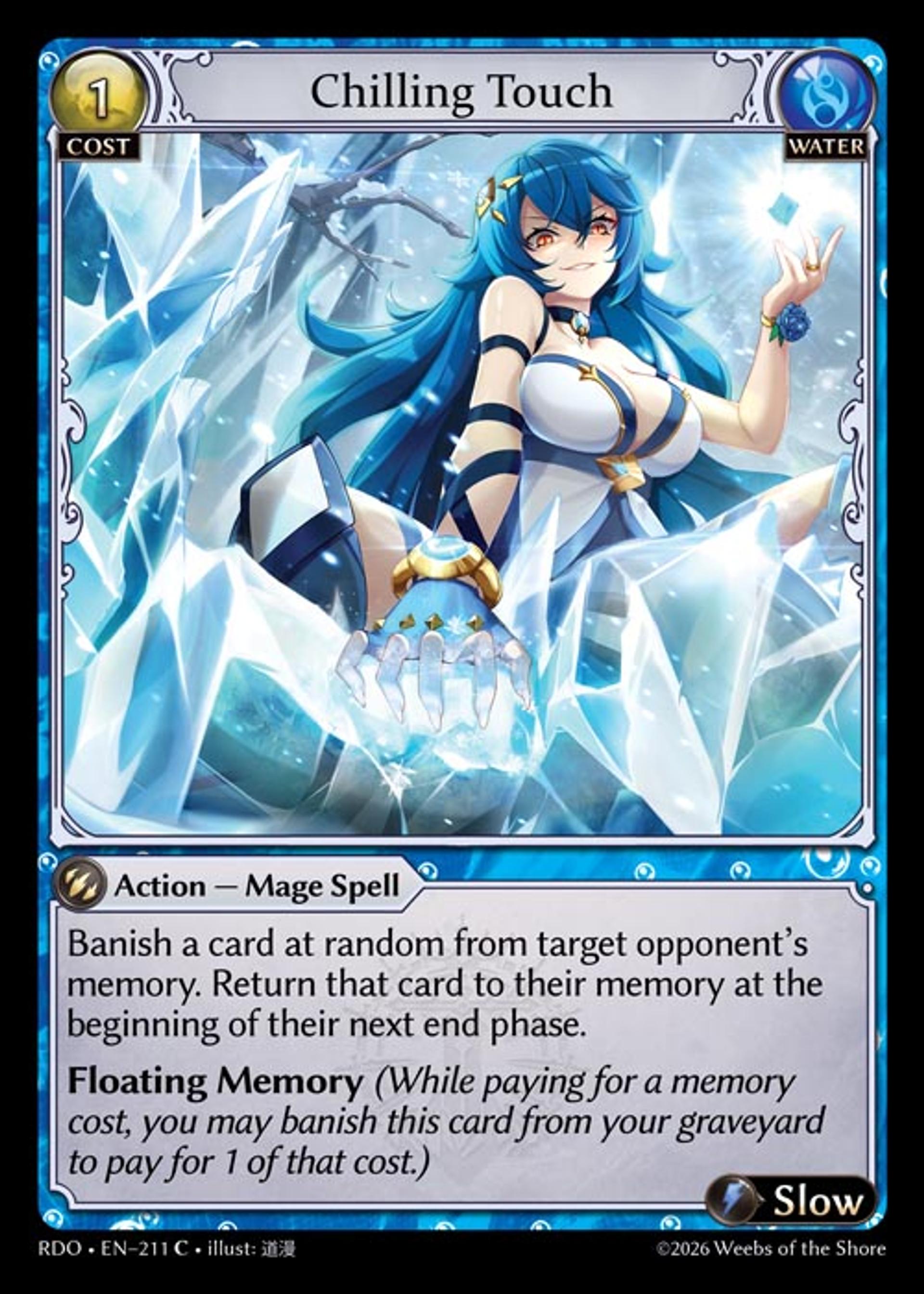 Chilling Touch — Radiant Origins — Grand Archive TCG