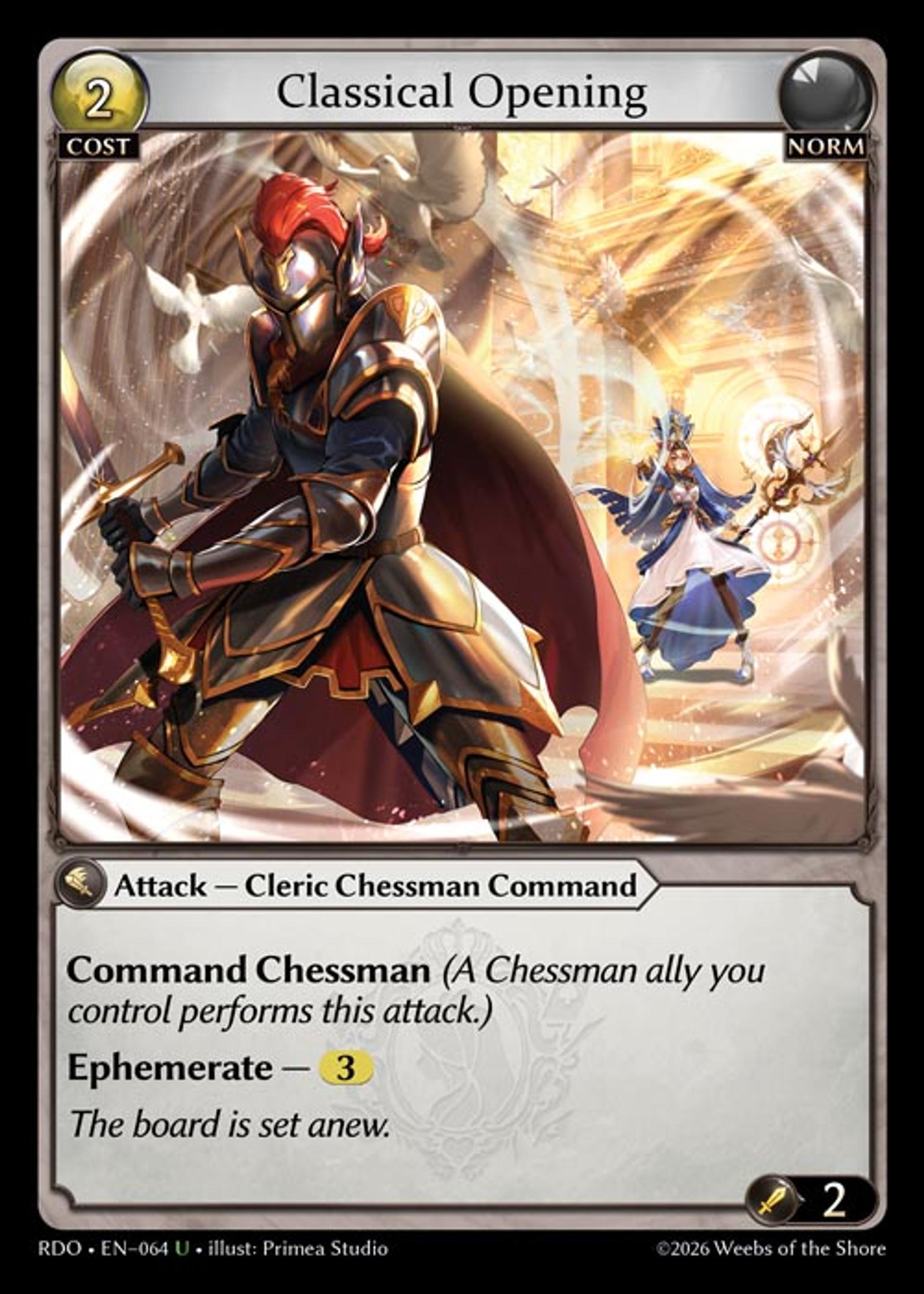 Classical Opening — Radiant Origins — Grand Archive TCG