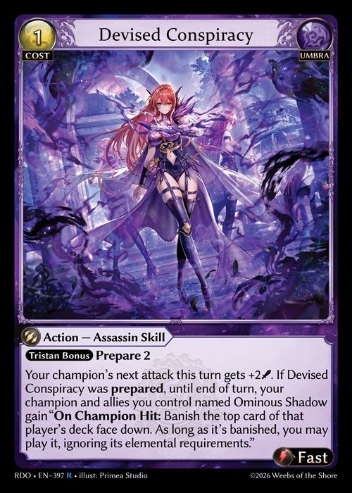 Devised Conspiracy — Radiant Origins — Grand Archive TCG