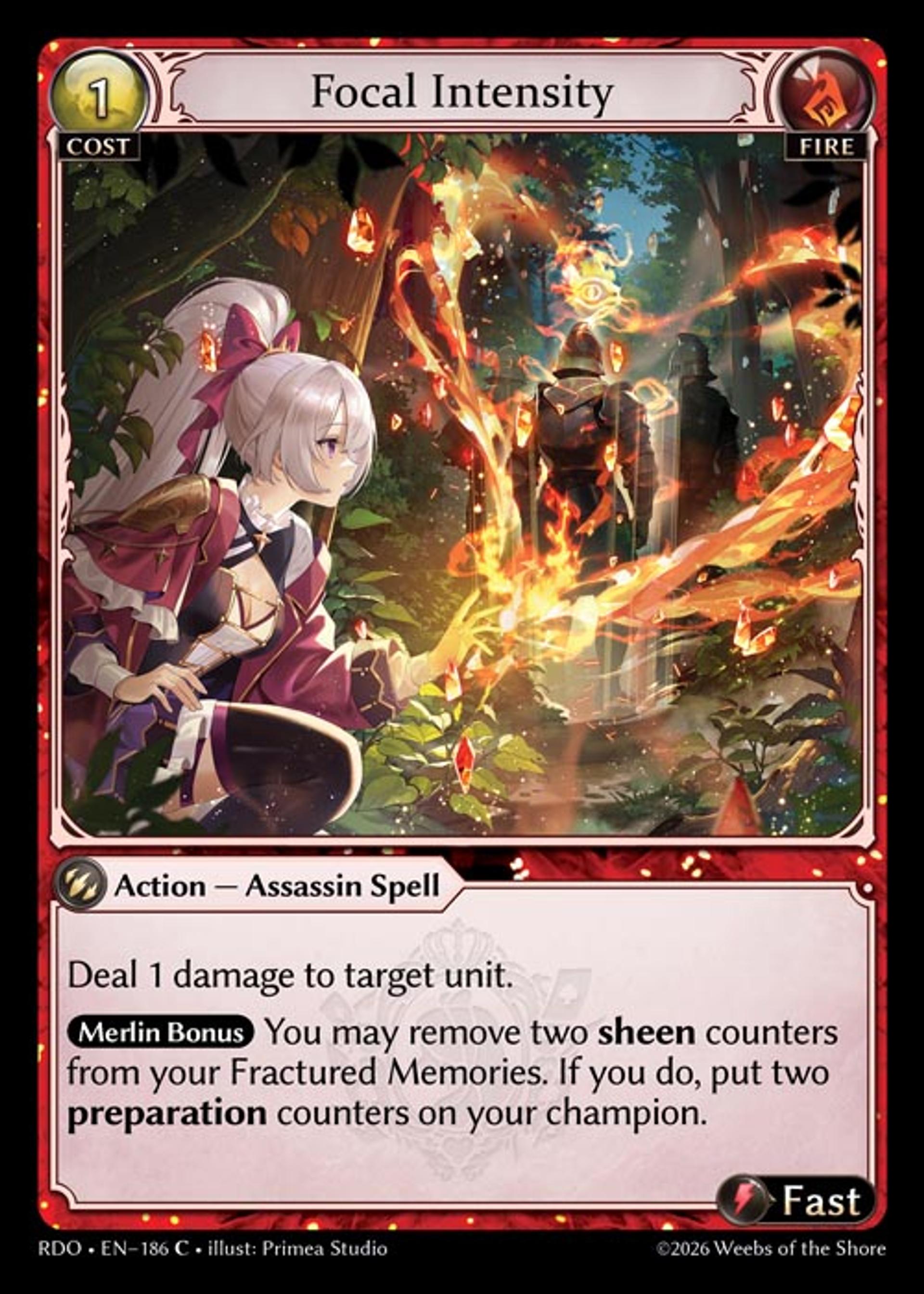 Focal Intensity — Radiant Origins — Grand Archive TCG