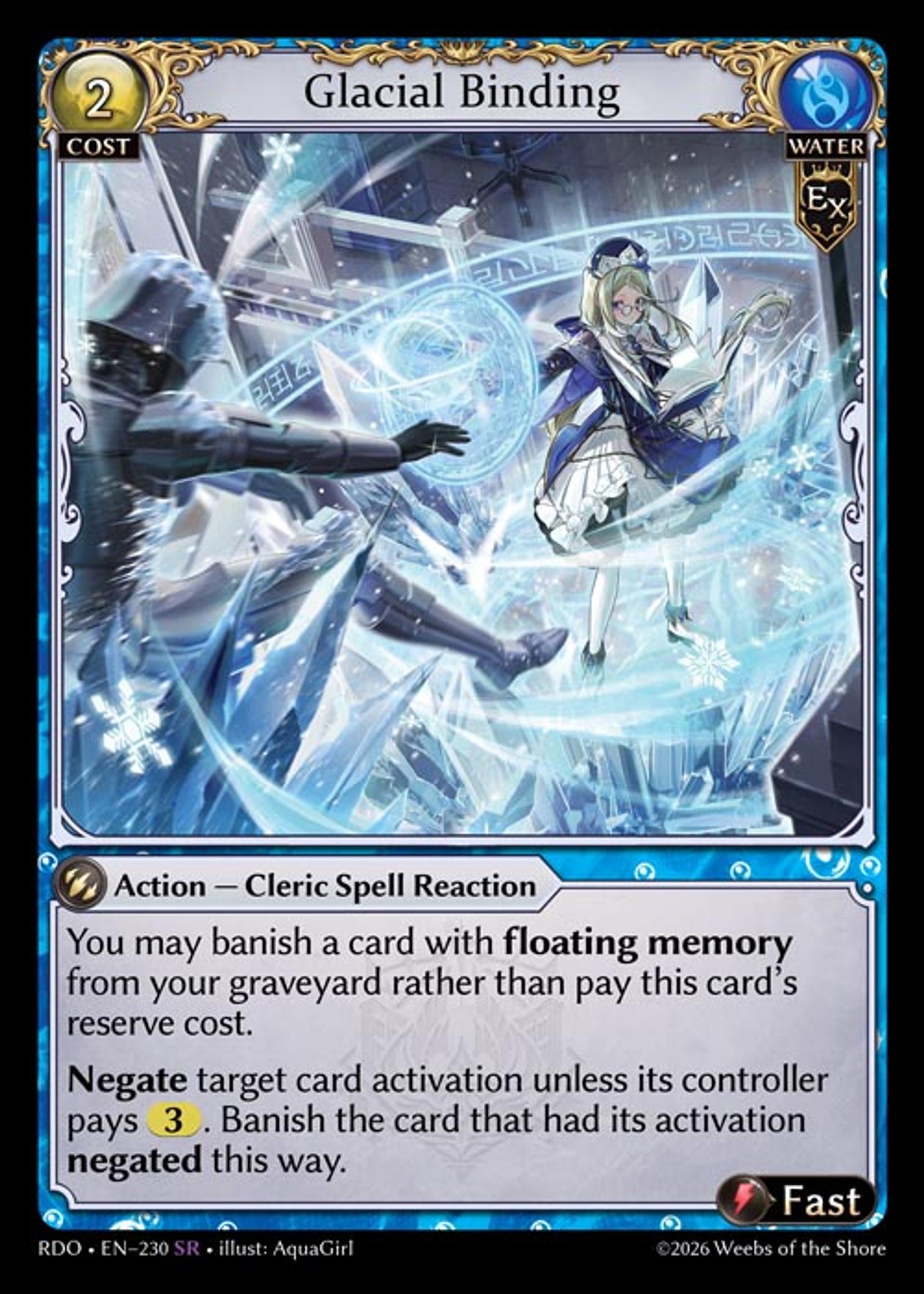Glacial Binding — Radiant Origins — Grand Archive