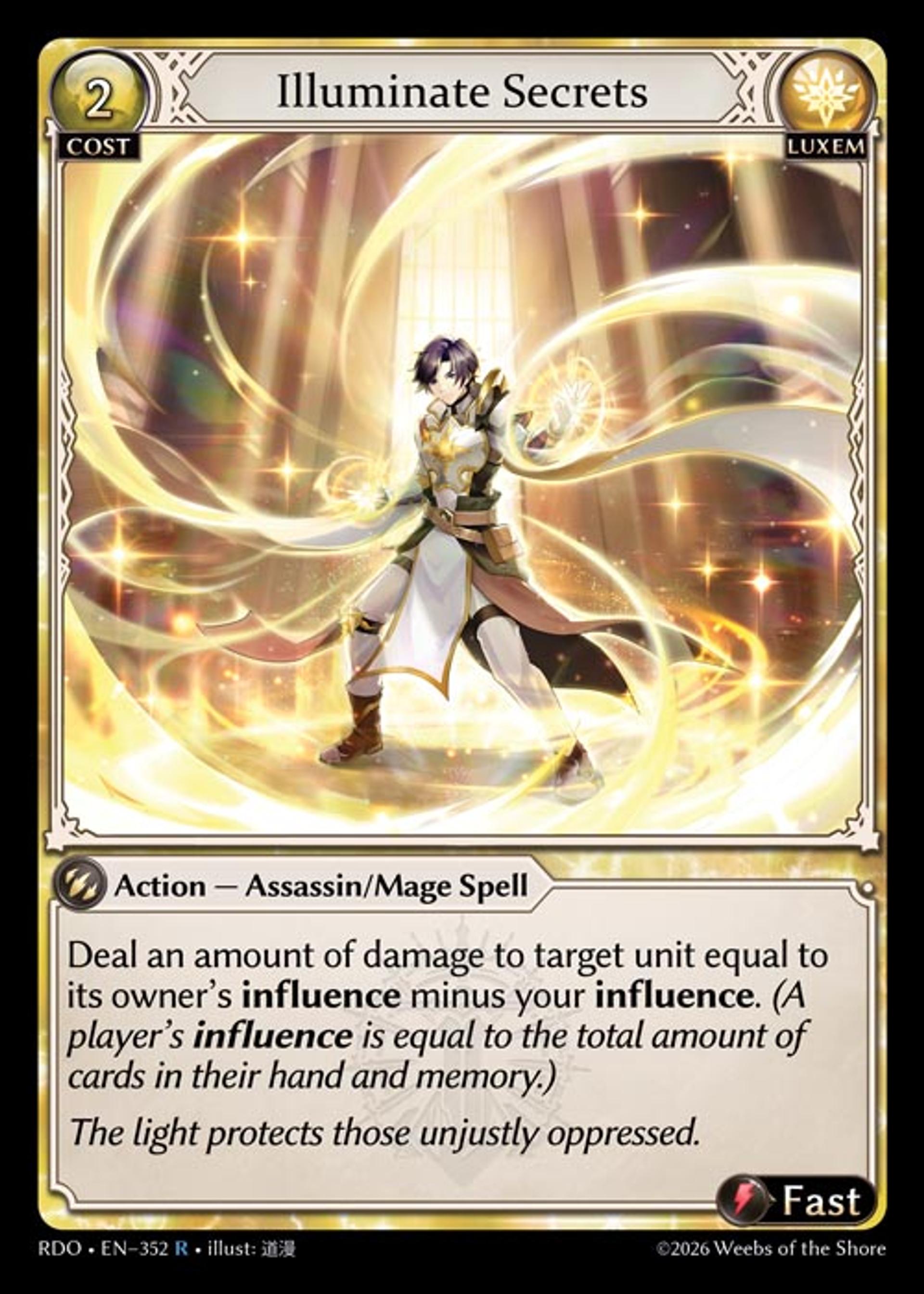 Illuminate Secrets — Radiant Origins — Grand Archive TCG