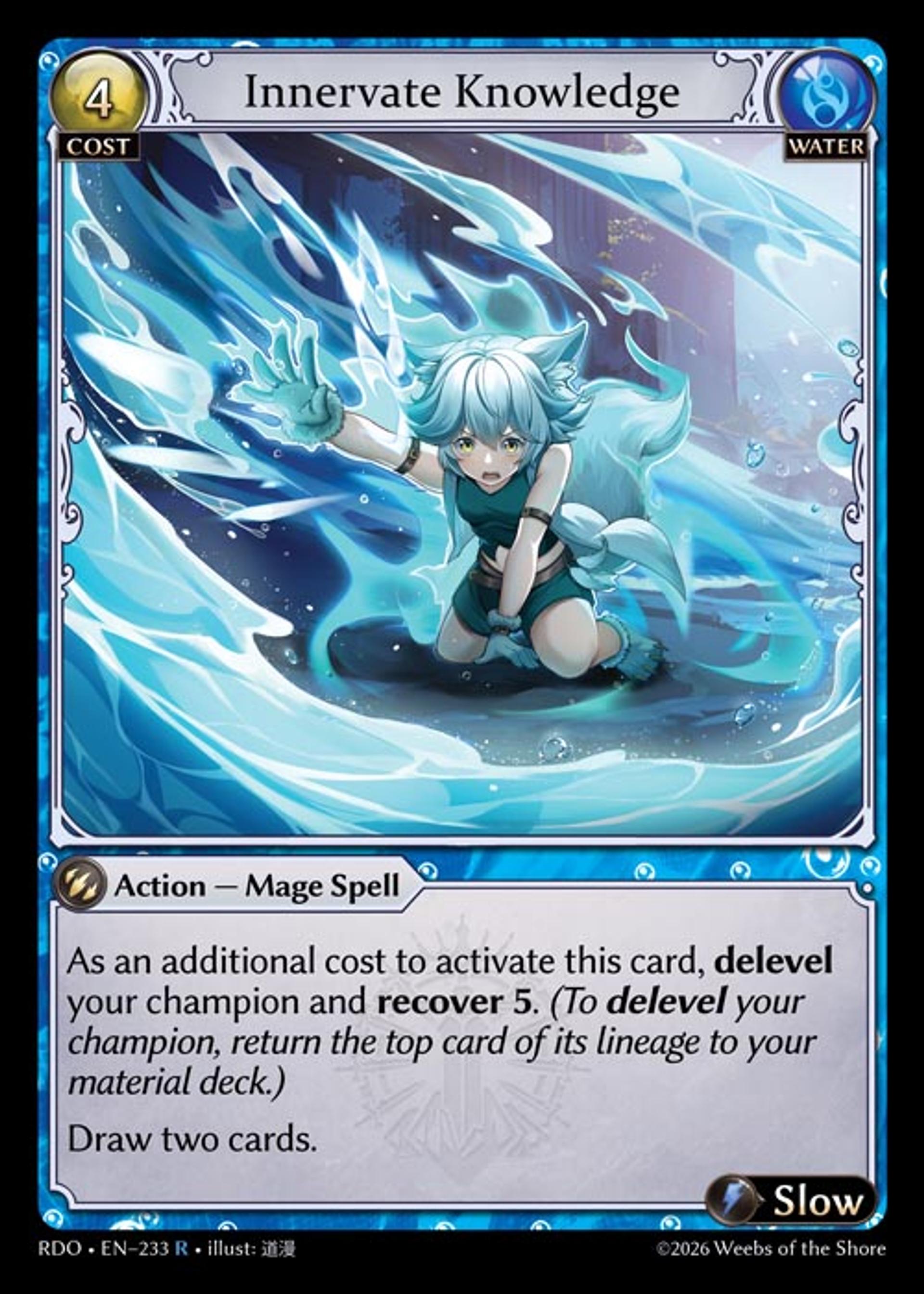 Innervate Knowledge — Radiant Origins — Grand Archive TCG