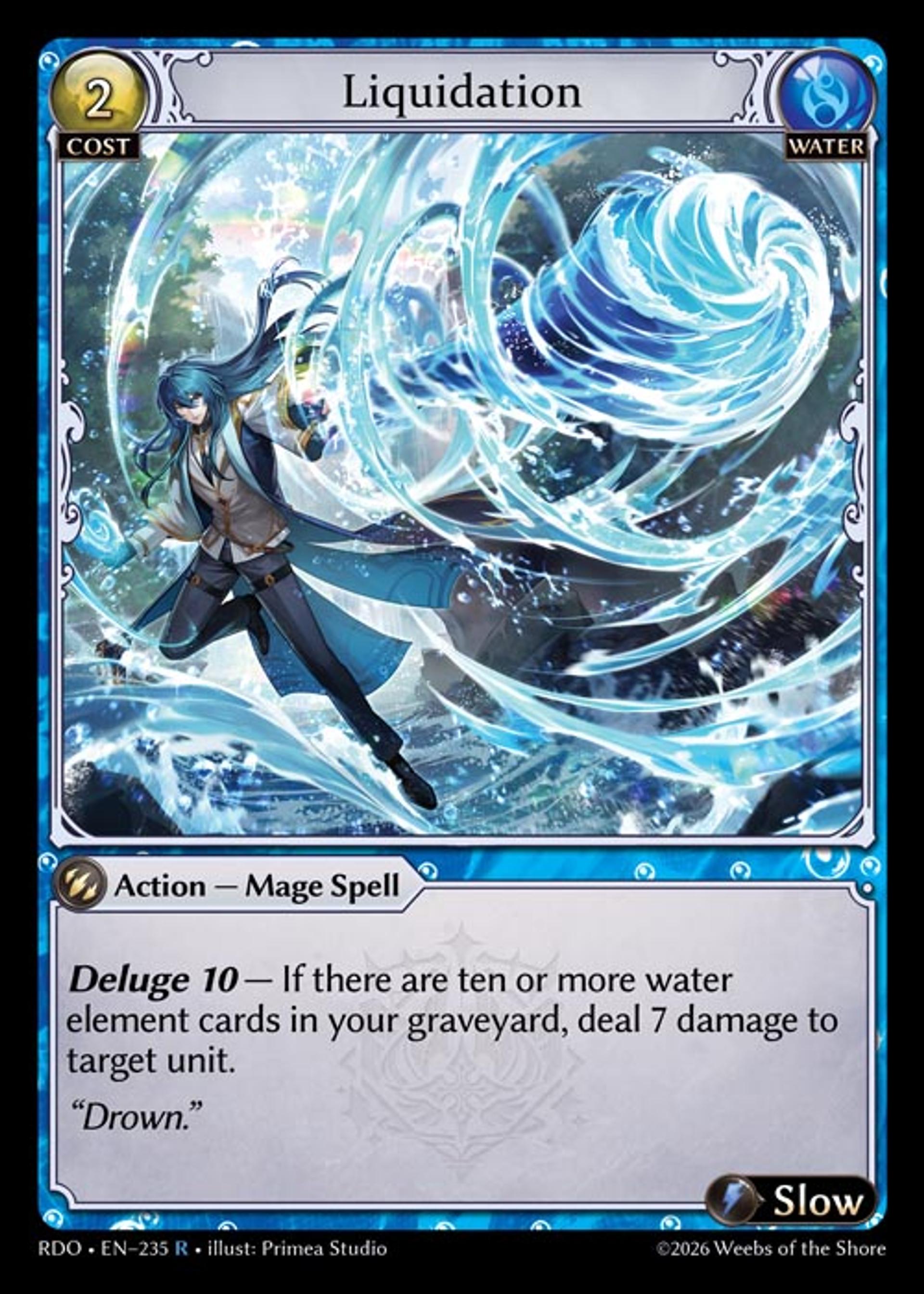 Liquidation — Radiant Origins — Grand Archive TCG