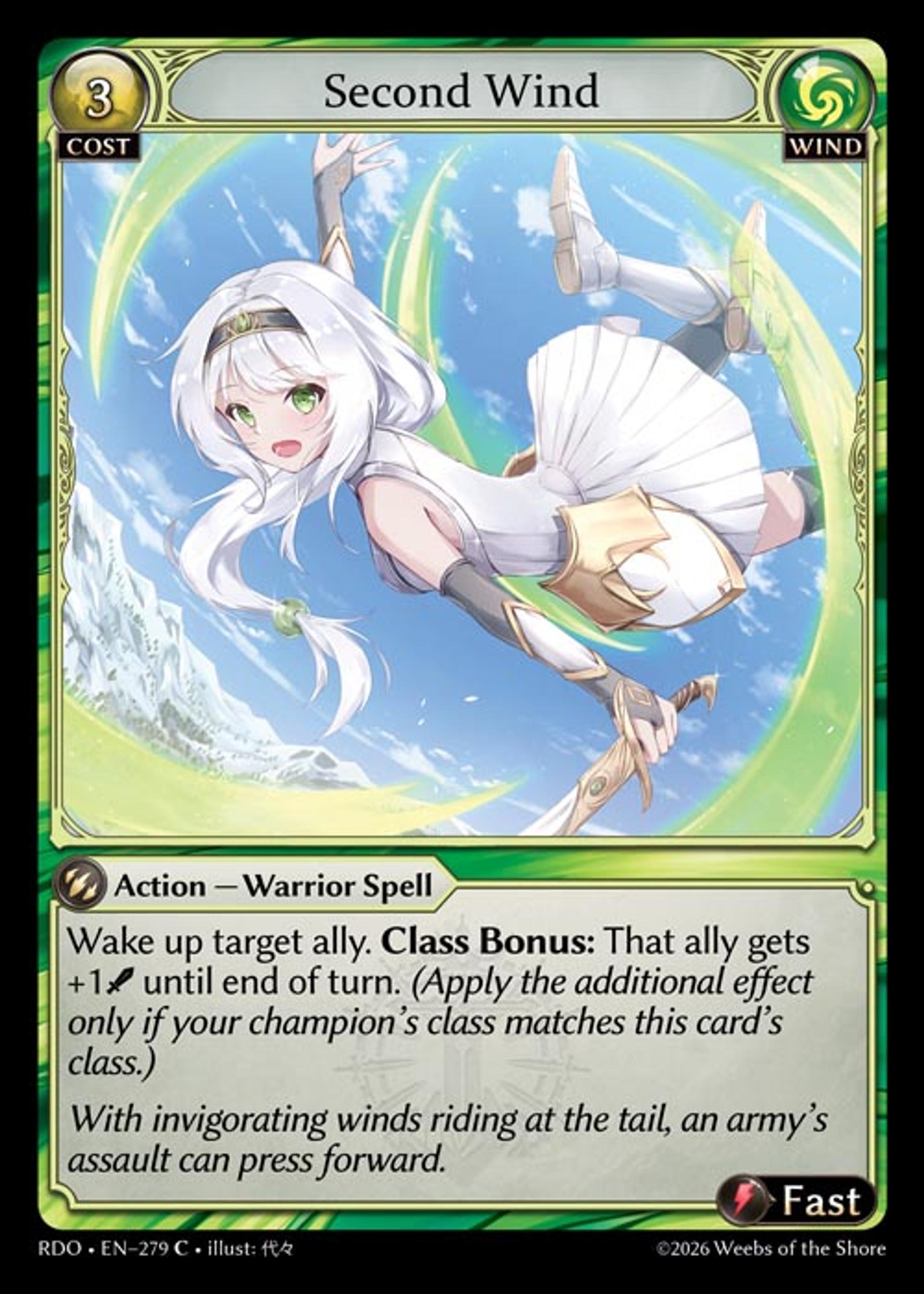 Second Wind — Radiant Origins — Grand Archive
