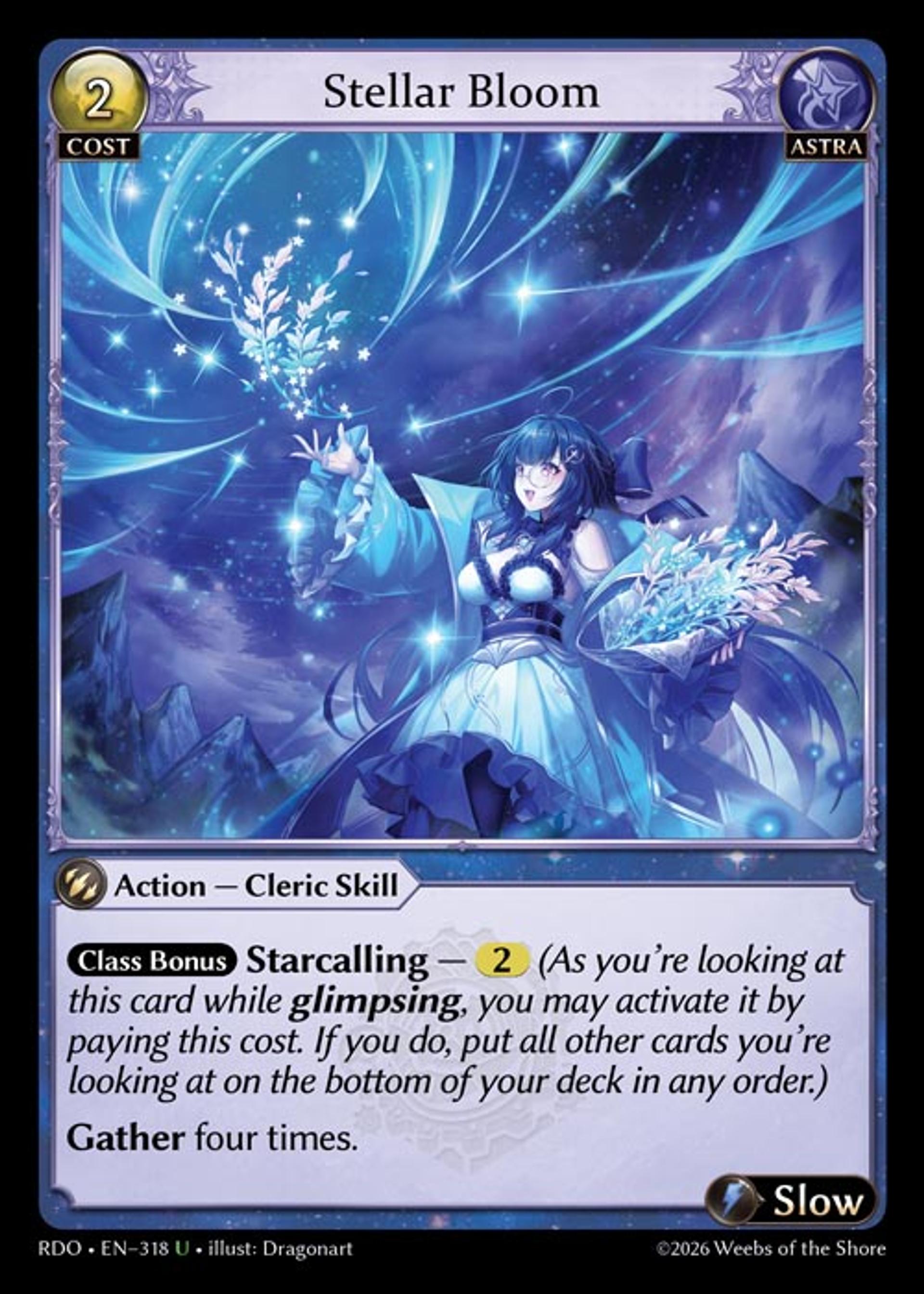 Stellar Bloom — Radiant Origins — Grand Archive