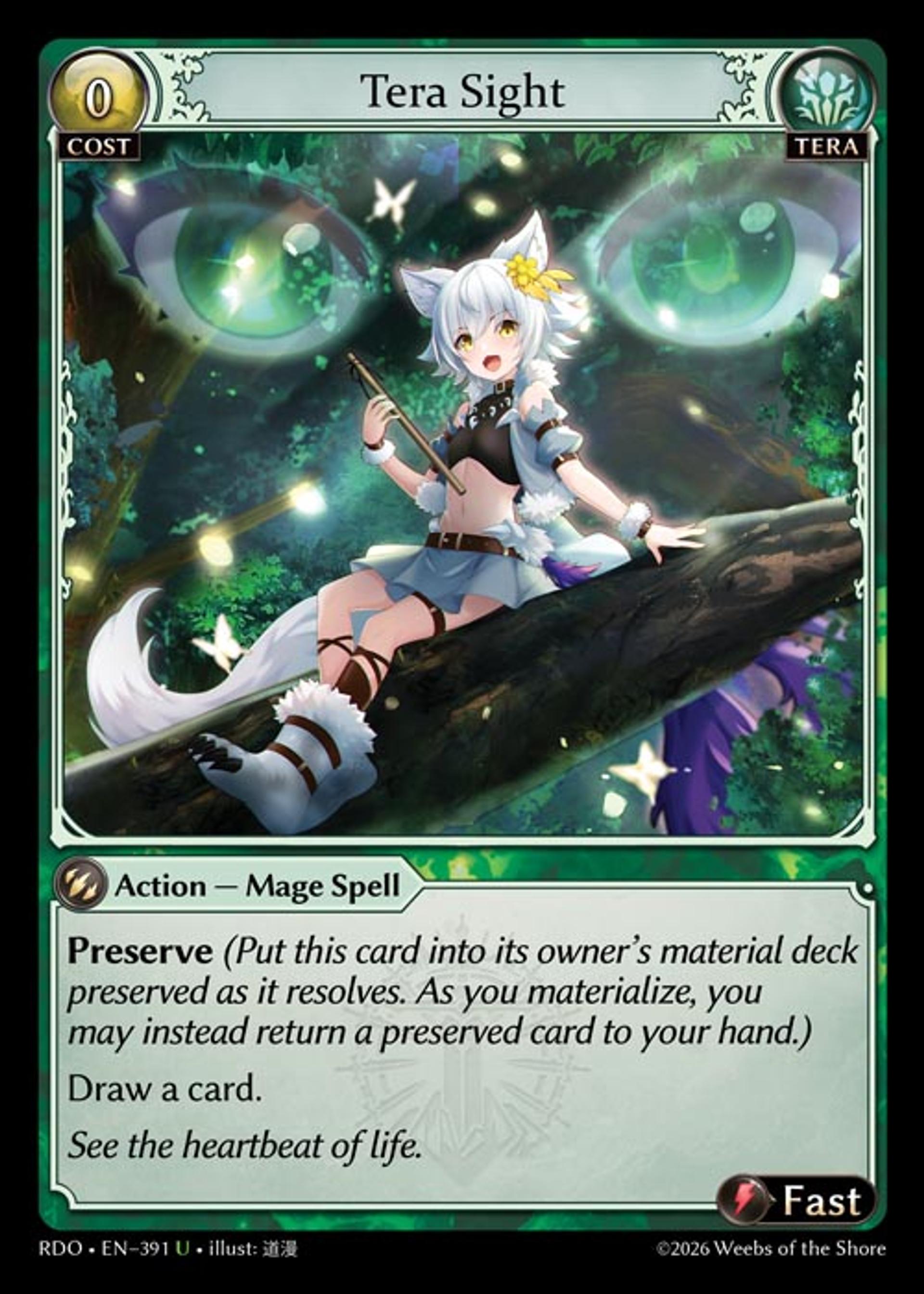Tera Sight — Radiant Origins — Grand Archive TCG