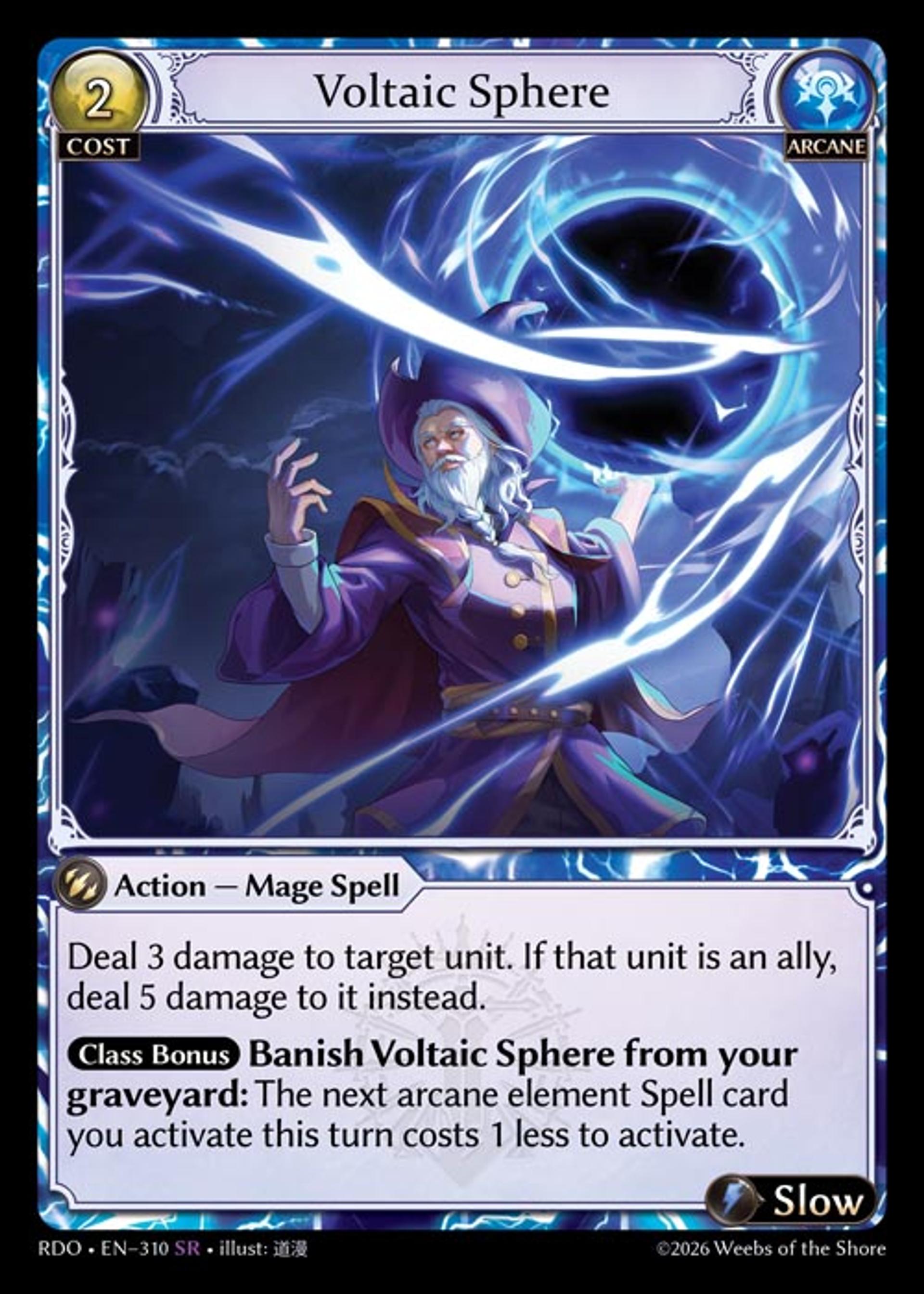 Voltaic Sphere — Radiant Origins — Grand Archive TCG
