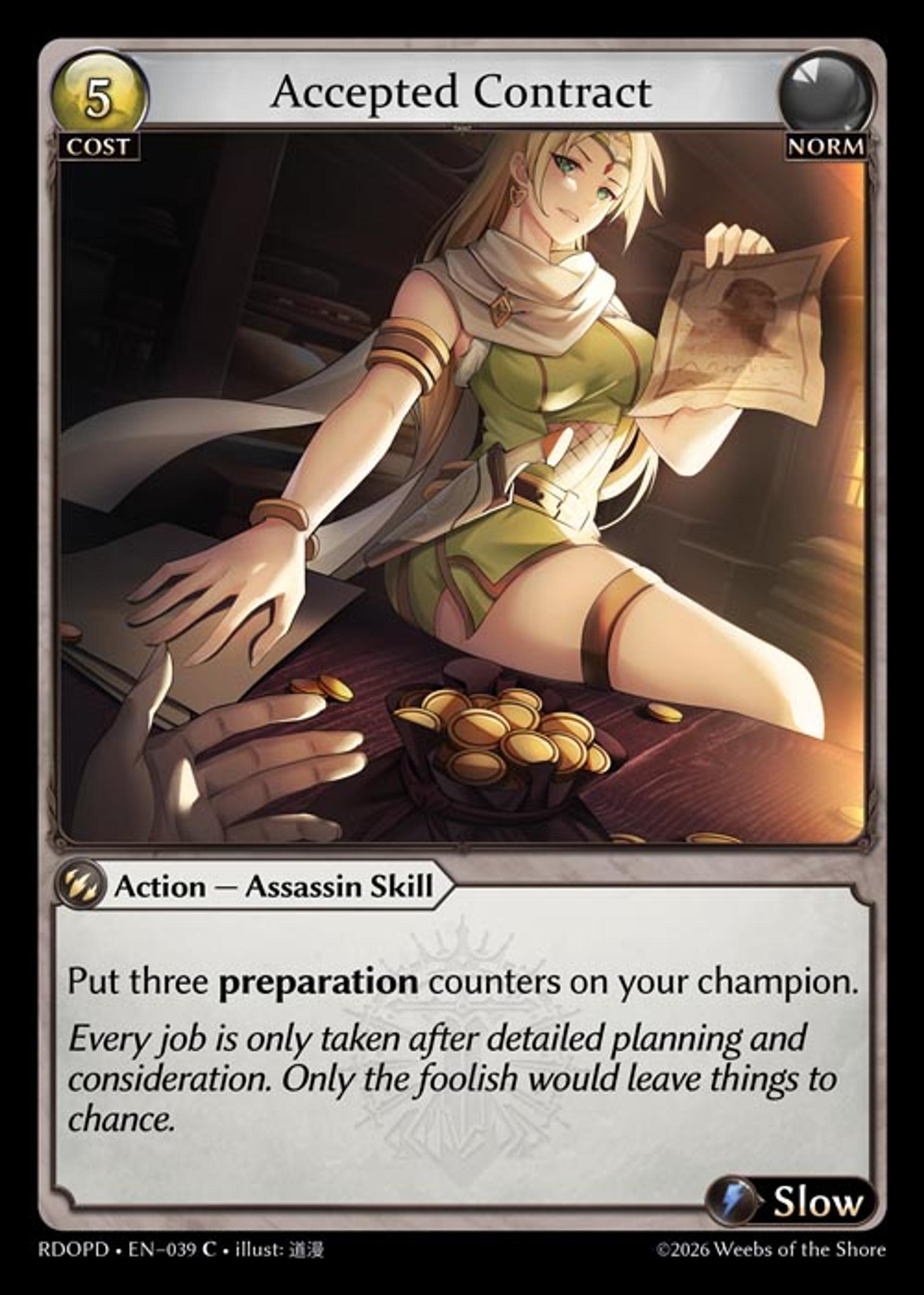 Accepted Contract — Radiant Origins Pantheon Decks — Grand Archive TCG