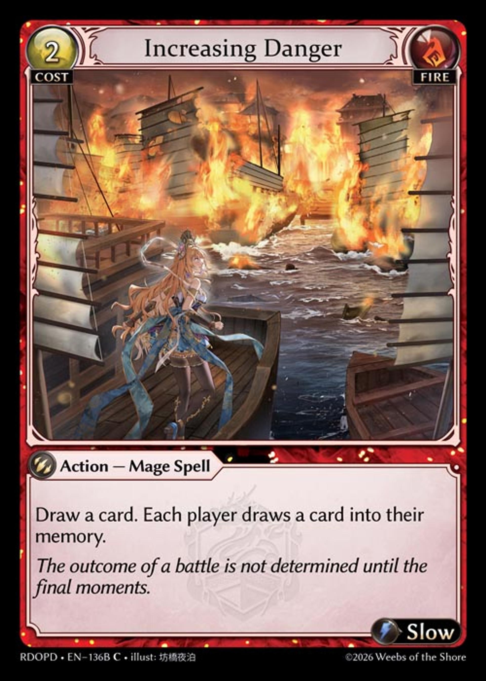 Increasing Danger — Radiant Origins Pantheon Decks — Grand Archive TCG