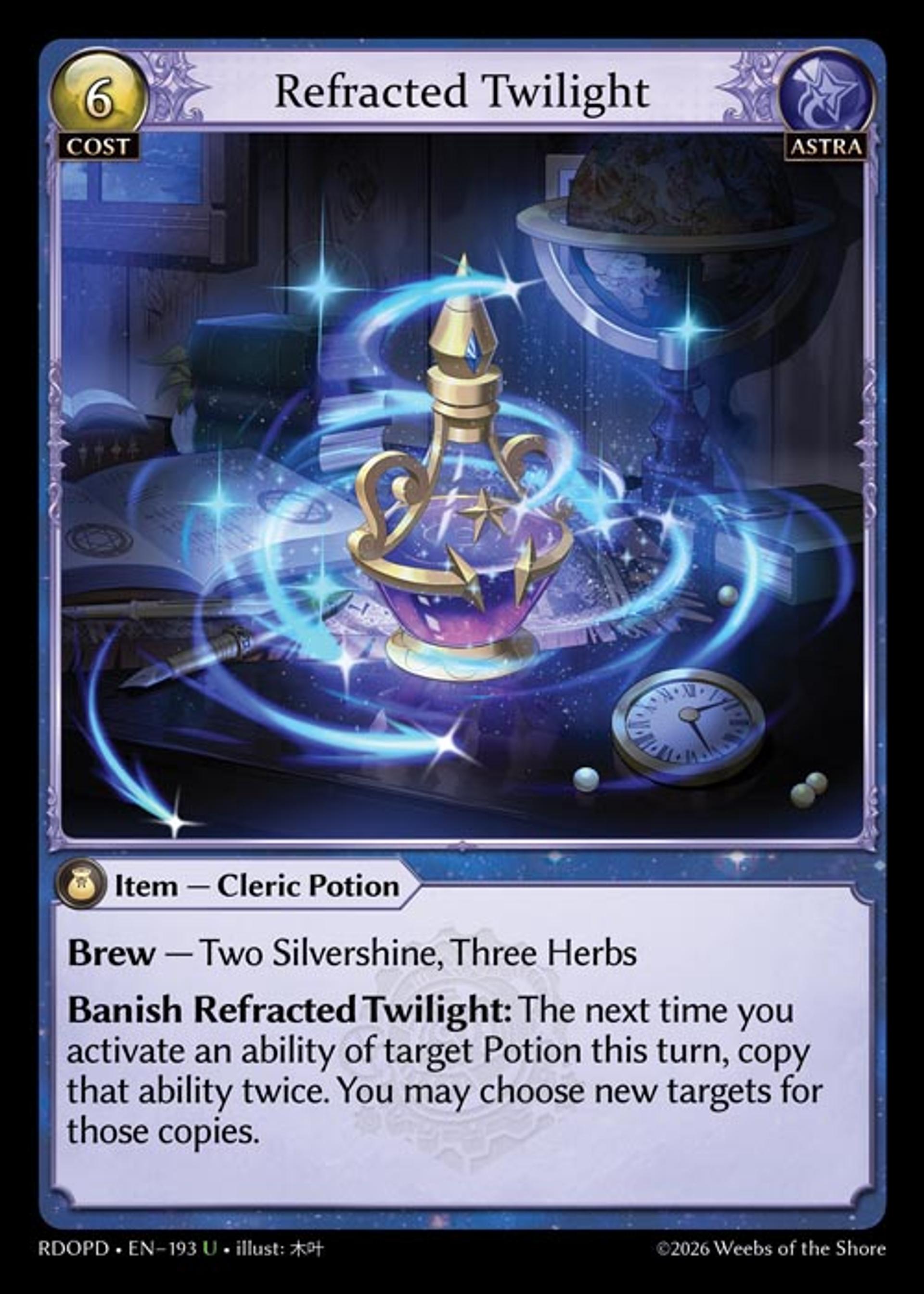 Refracted Twilight — Radiant Origins Pantheon Decks — Grand Archive TCG