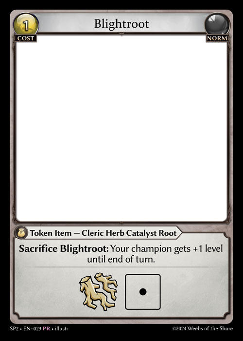 Blightroot — Supporter Pack 2 — Grand Archive TCG