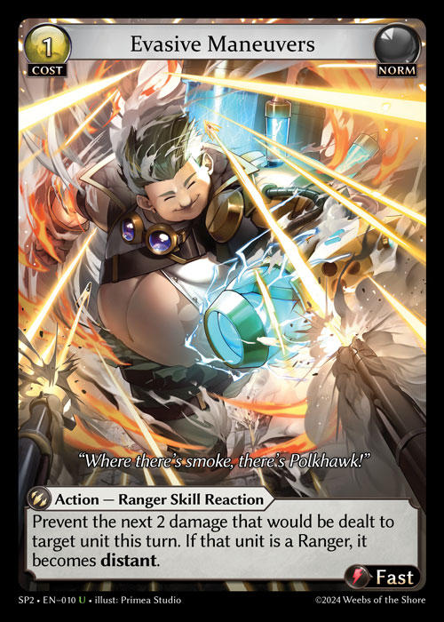Evasive Maneuvers — Supporter Pack 2 — Grand Archive TCG