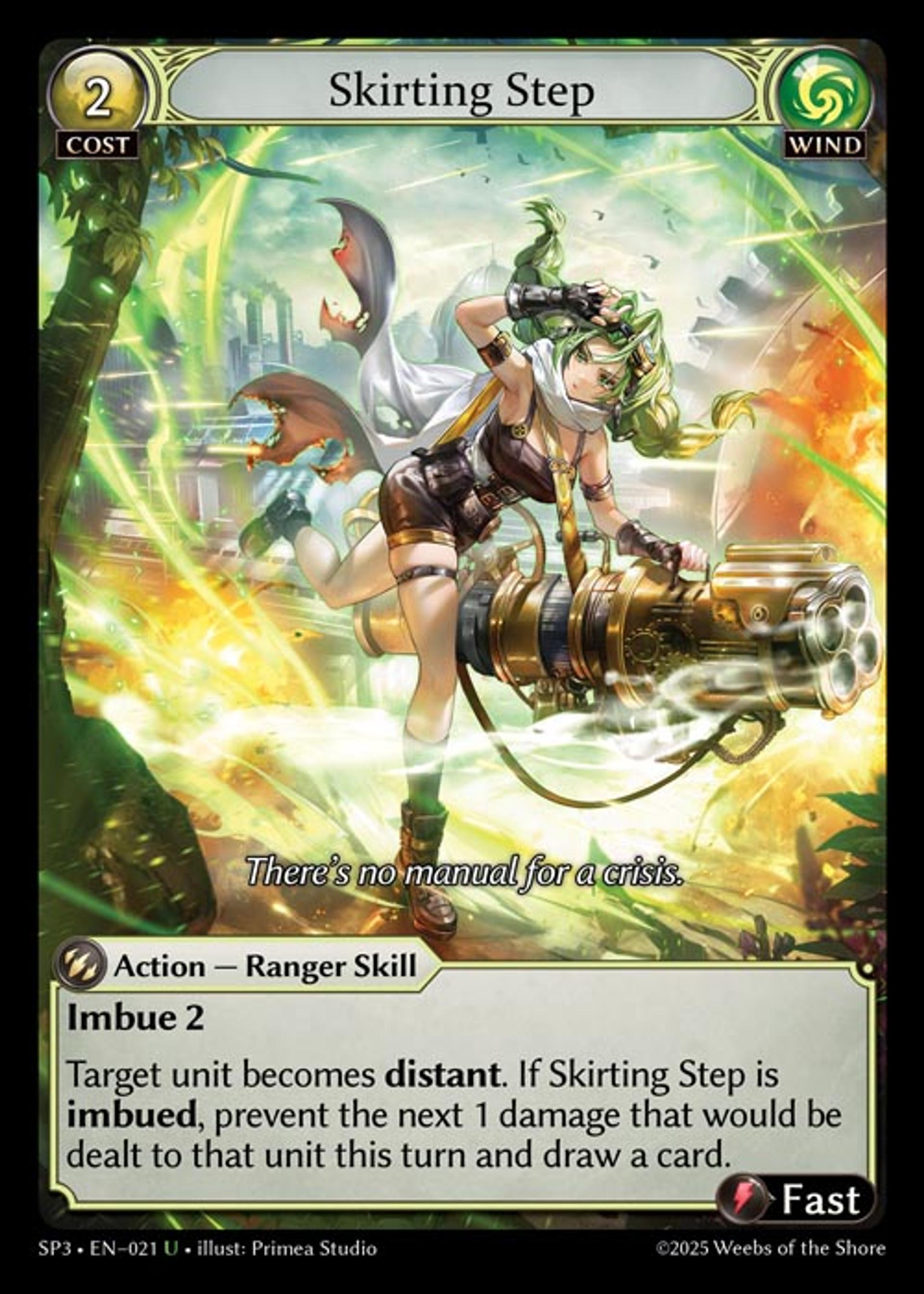 Skirting Step — Supporter Pack 3 — Grand Archive TCG