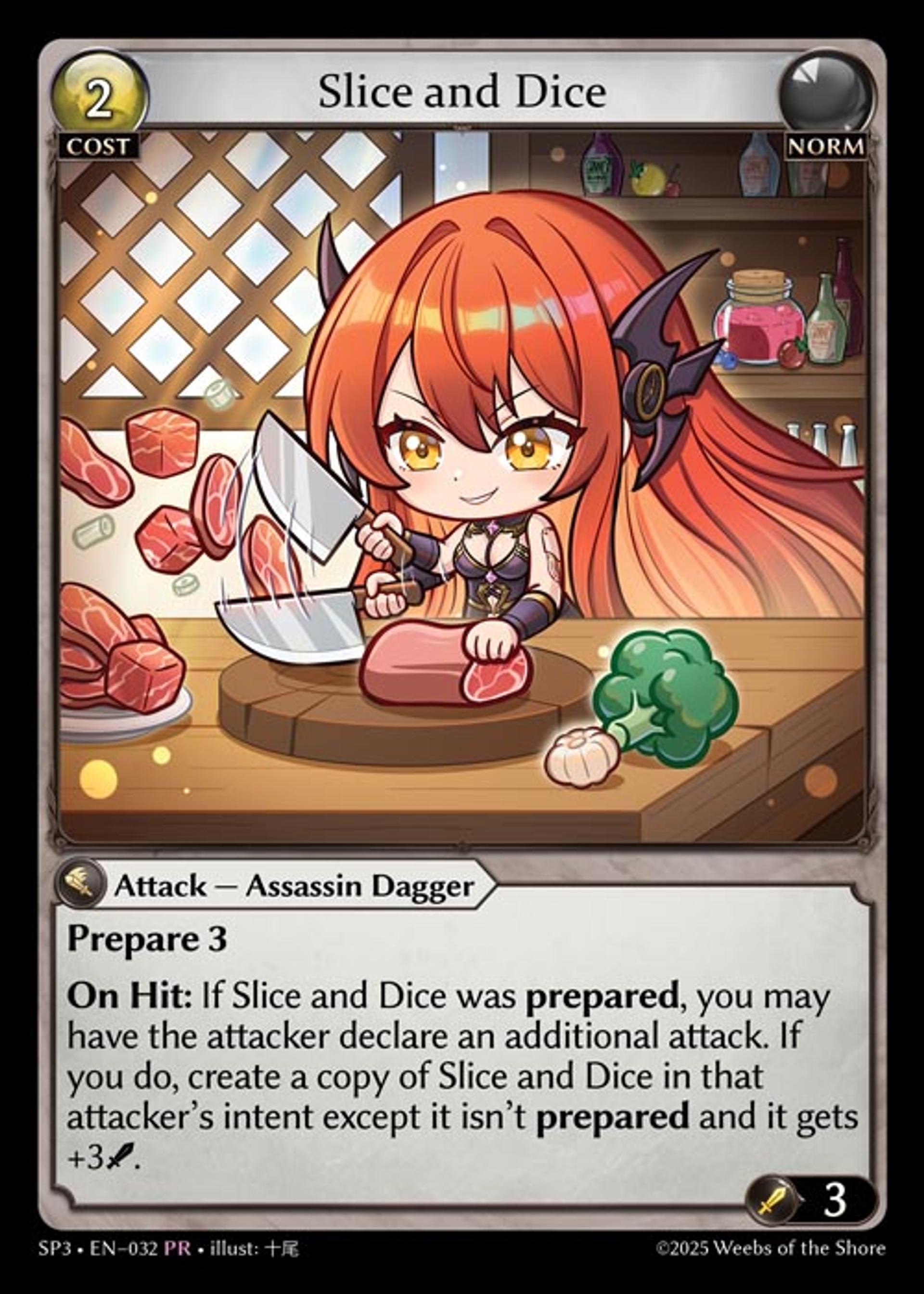 Slice and Dice — Supporter Pack 3 — Grand Archive TCG