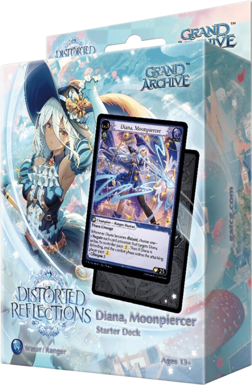 Diana, Moonpiercer Starter Deck from Distorted Reflections Starter Decks - Grand Archive TCG