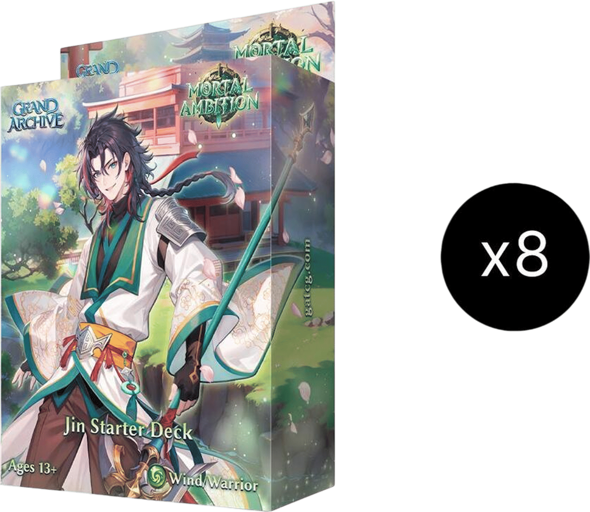 Product image for Display de deck de démarrage Mortal Ambition - Jin