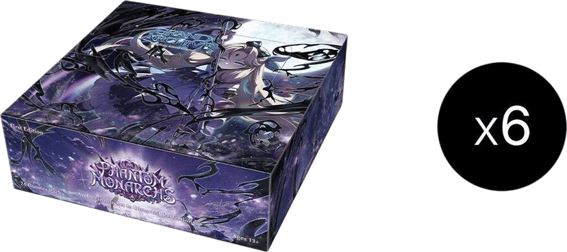 Phantom Monarchs 1st Edition Booster Box Case from Phantom Monarchs First Edition - Grand Archive TCG