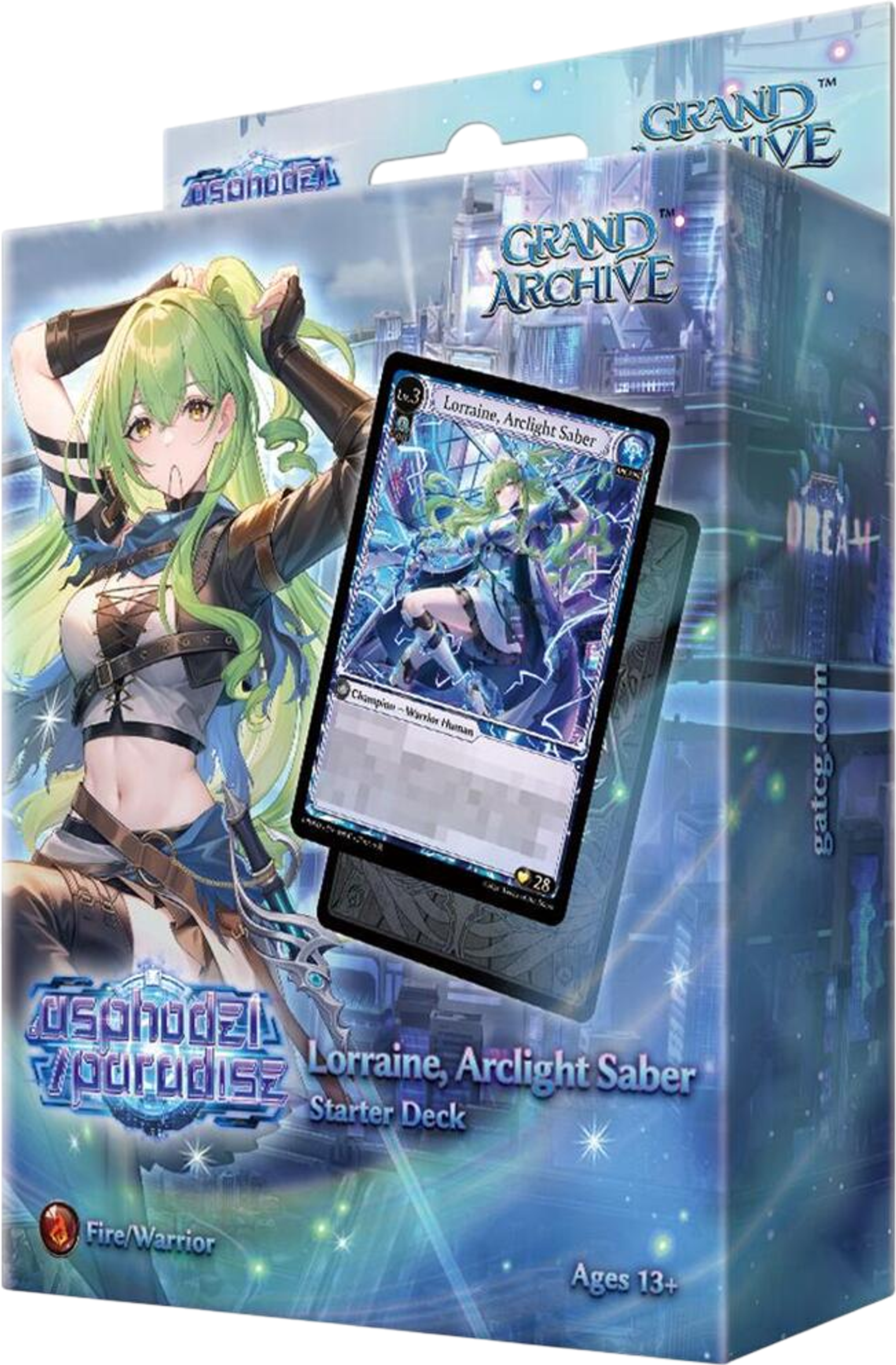 .asphodel/paradise Starter Deck Lorraine, Arclight Saber — .asphodel/paradise Starter Decks — Grand Archive TCG