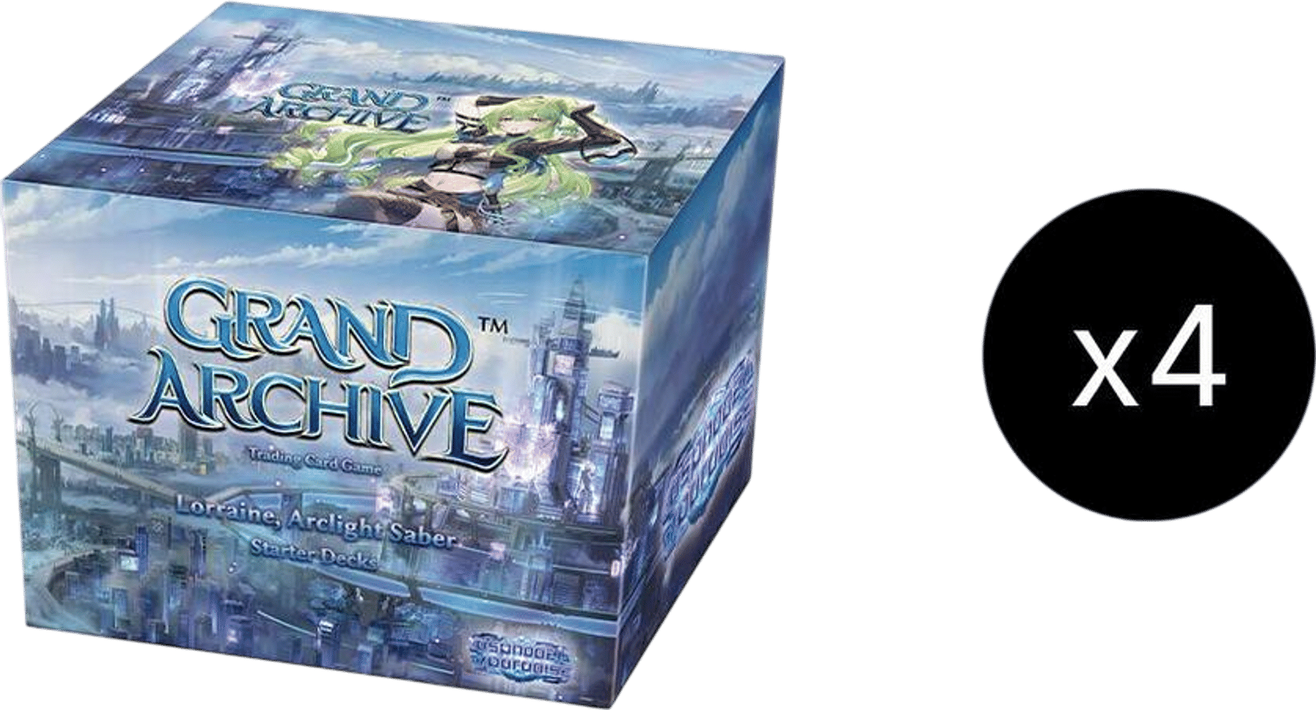.asphodel/paradise Starter Deck Display Case Lorraine, Arclight Saber — .asphodel/paradise Starter Decks — Grand Archive TCG