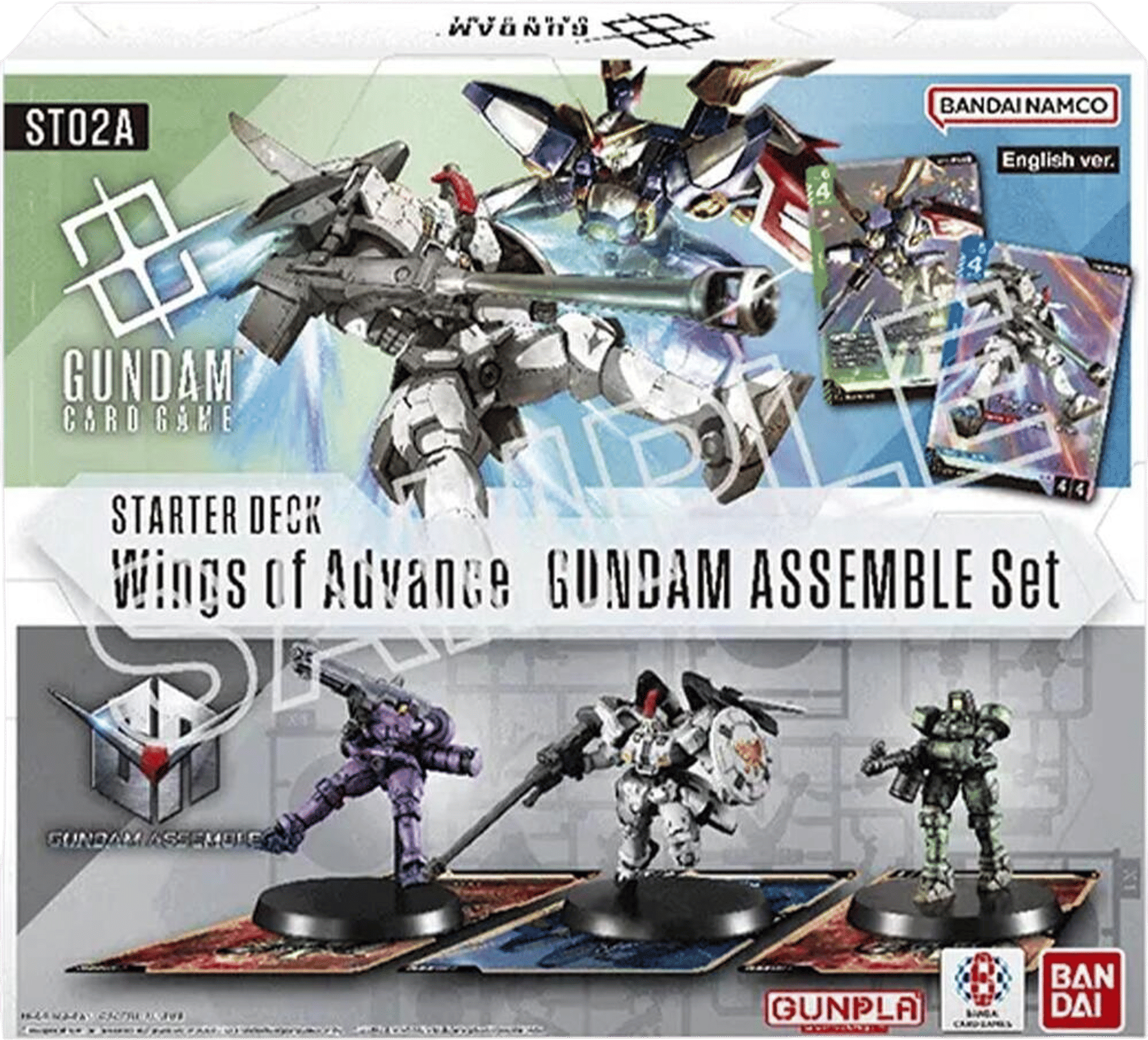 Product image for Starter Deck 02: Wings of Advance - Gundam Assemble Starter Set