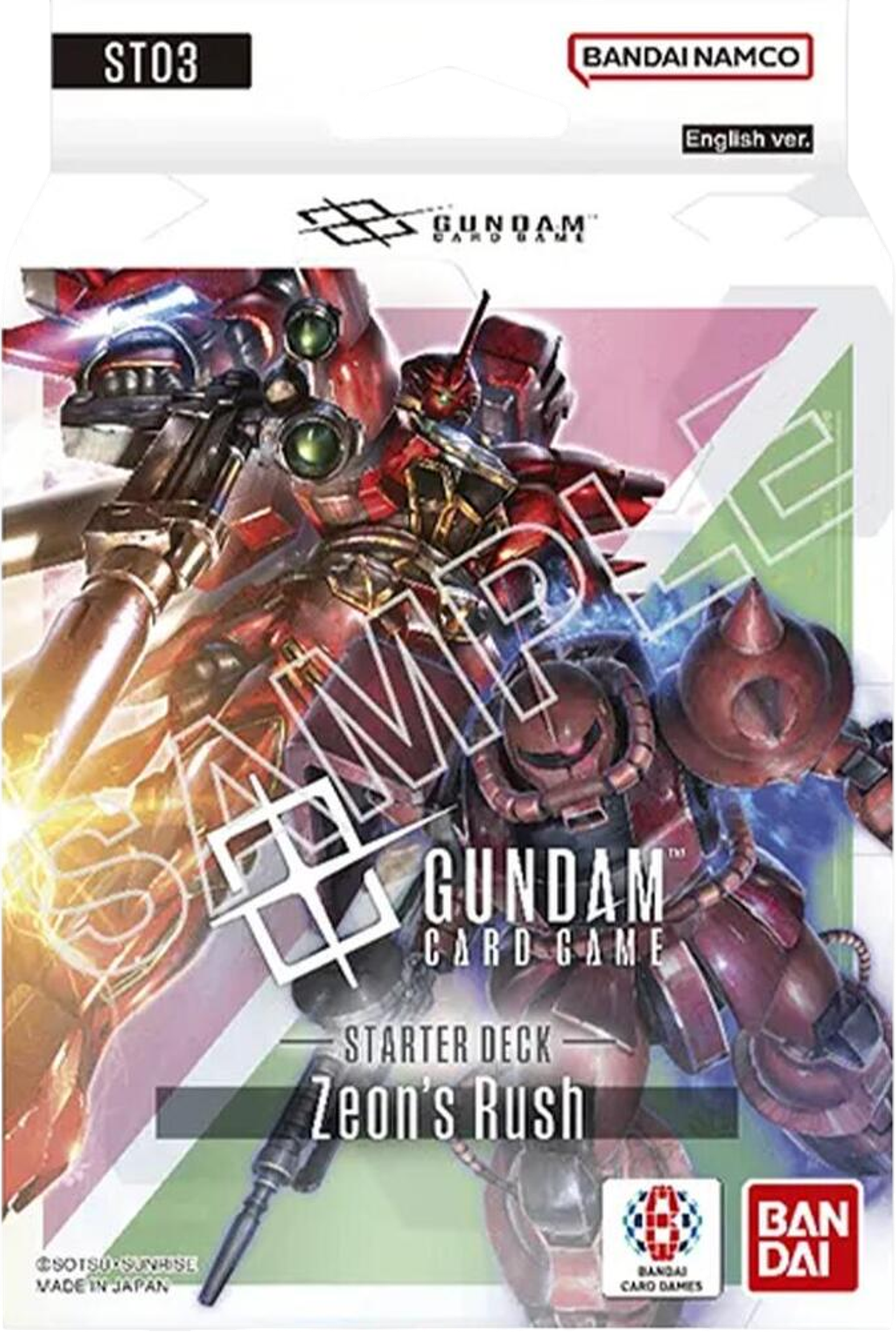 Product image for Starter Deck 03: Zeon's Rush