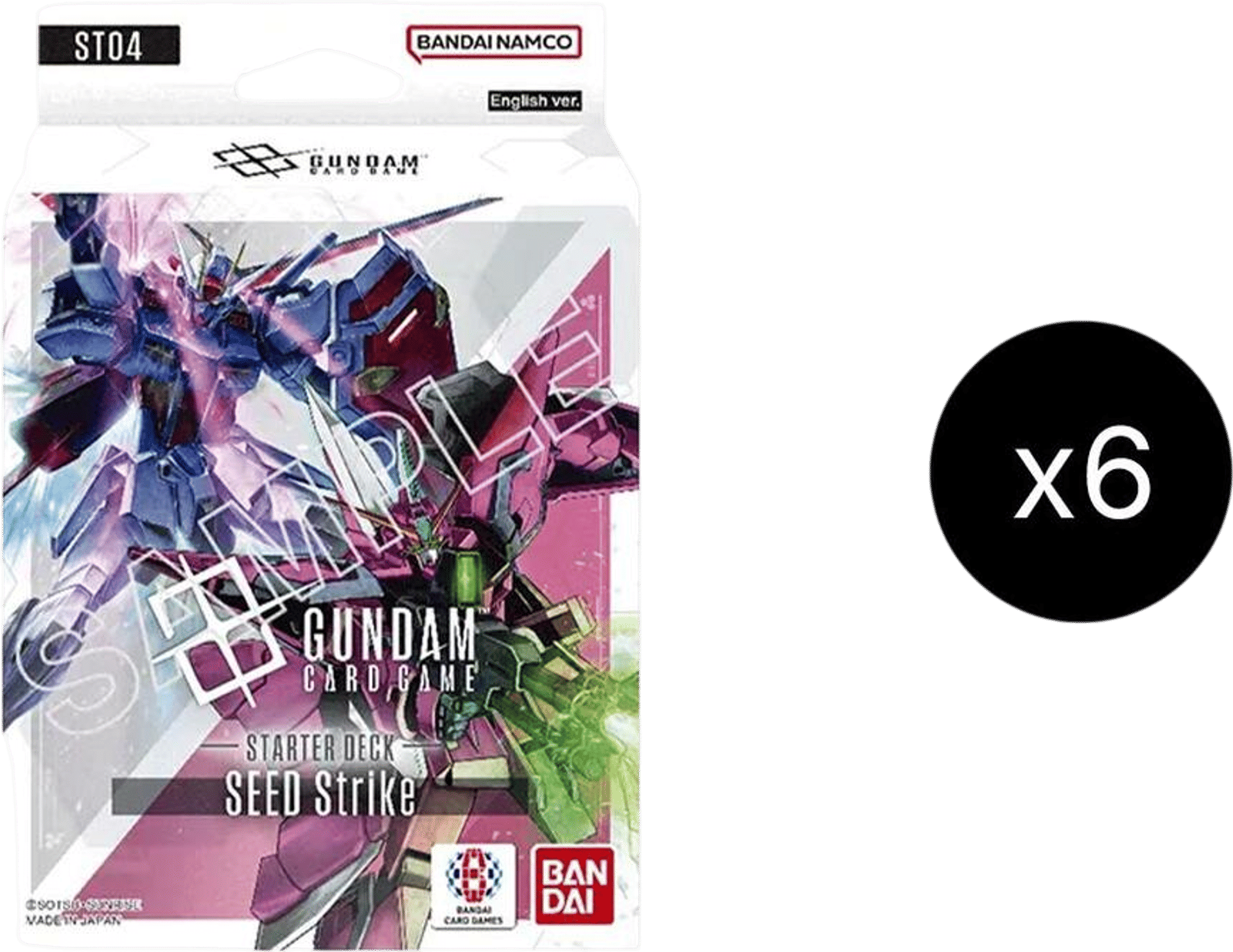 Product image for Starter Deck 04: SEED Strike Display
