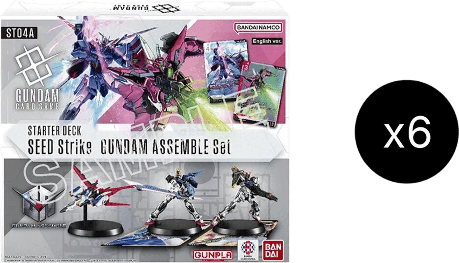 Product image for Starter Deck 04: SEED Strike - Gundam Assemble Starter Set Display