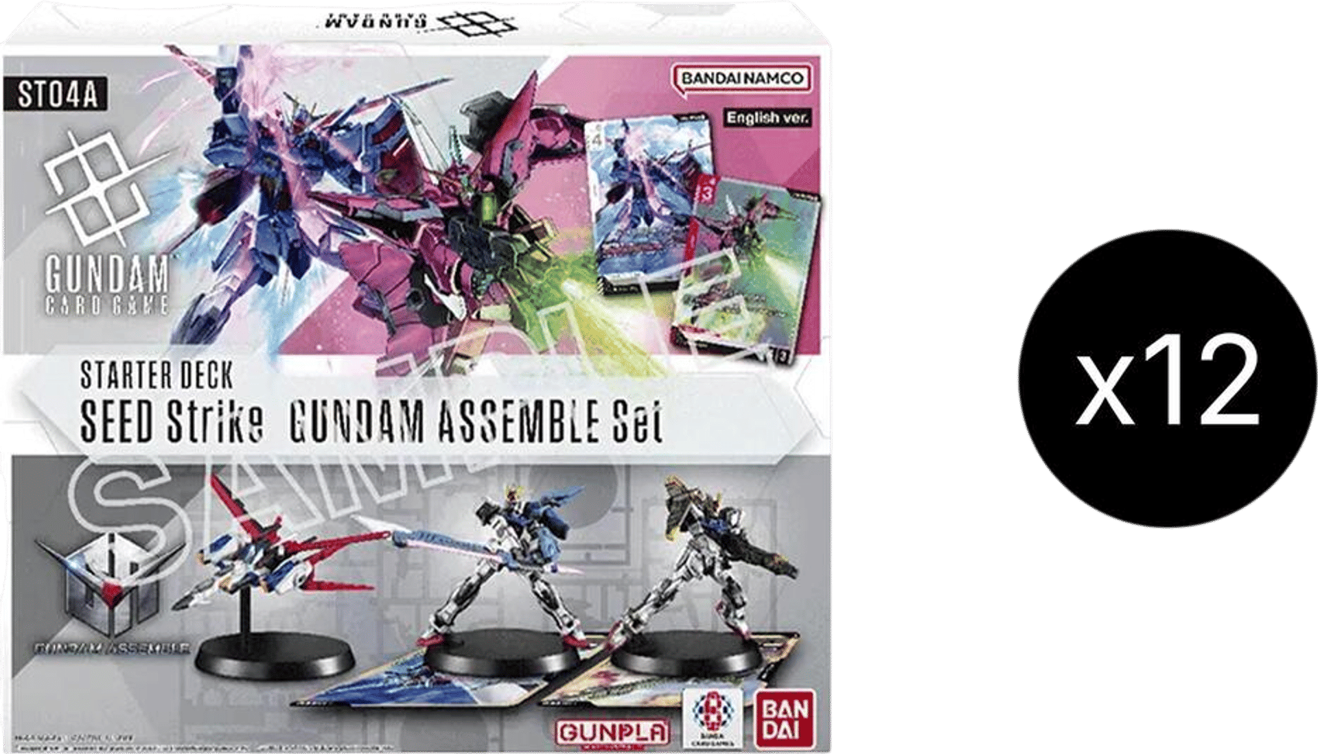 Product image for Starter Deck 04: SEED Strike - Gundam Assemble Starter Set Display Case