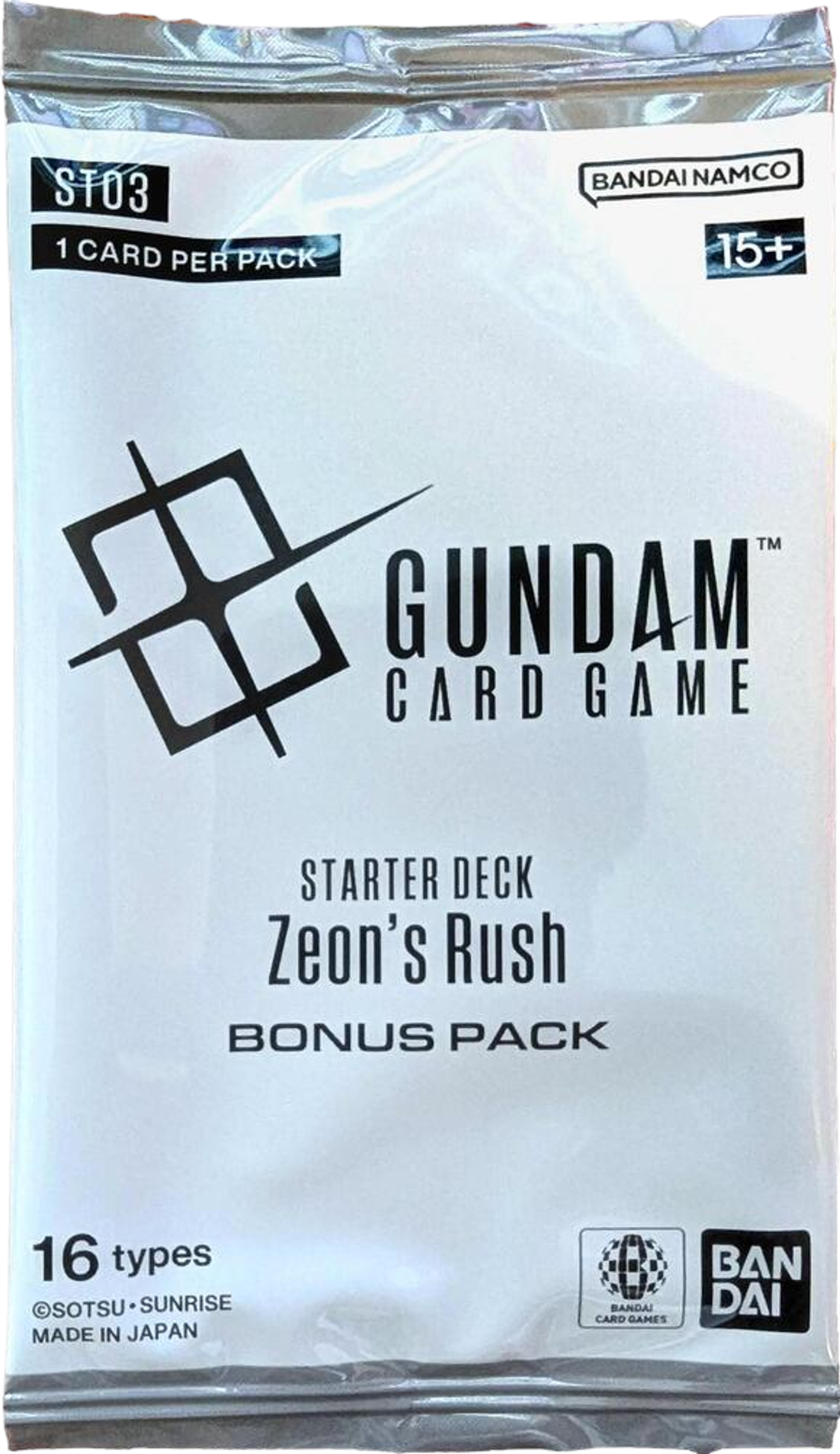 Product image for Starter Deck: Zeon's Rush Bonus Pack