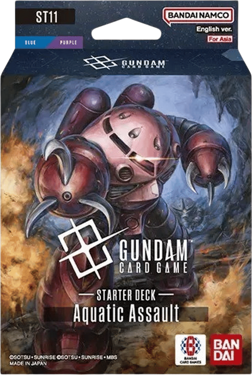 Starter Deck 11 : Aquatic Assault — Starter Deck 11: Aquatic Assault — Gundam Card Game