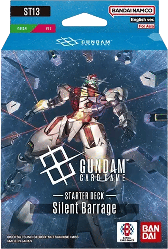 Starter Deck 13 : Silent Barrage — Starter Deck 13: Silent Barrage — Gundam Card Game
