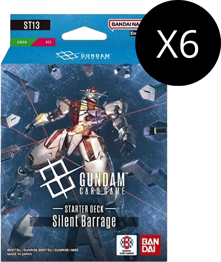 Starter Deck 13 : Display - Silent Barrage — Starter Deck 13: Silent Barrage — Gundam Card Game