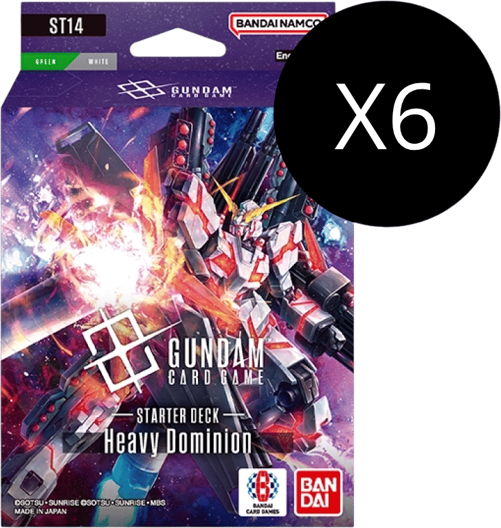 Starter Deck 14 : Display - Heavy Dominion — Starter Deck 14: Heavy Dominion — Gundam Card Game