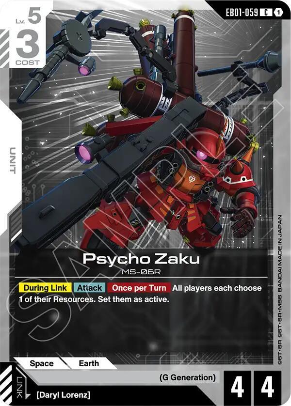 Psycho Zaku — Eternal Nexus — Gundam Card Game