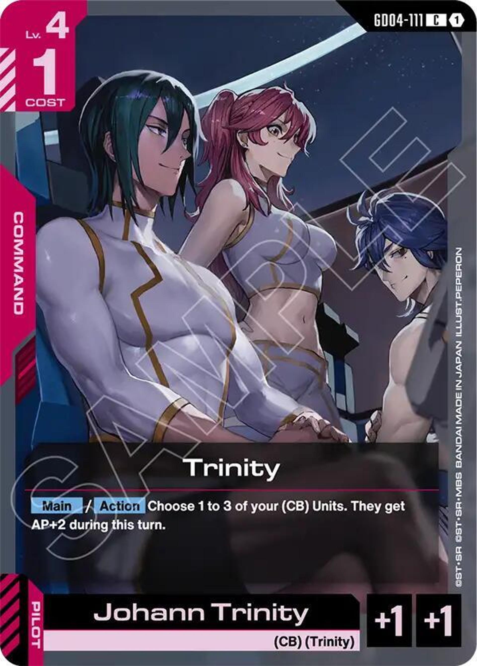 Trinity — Phantom Aria — Gundam Card Game