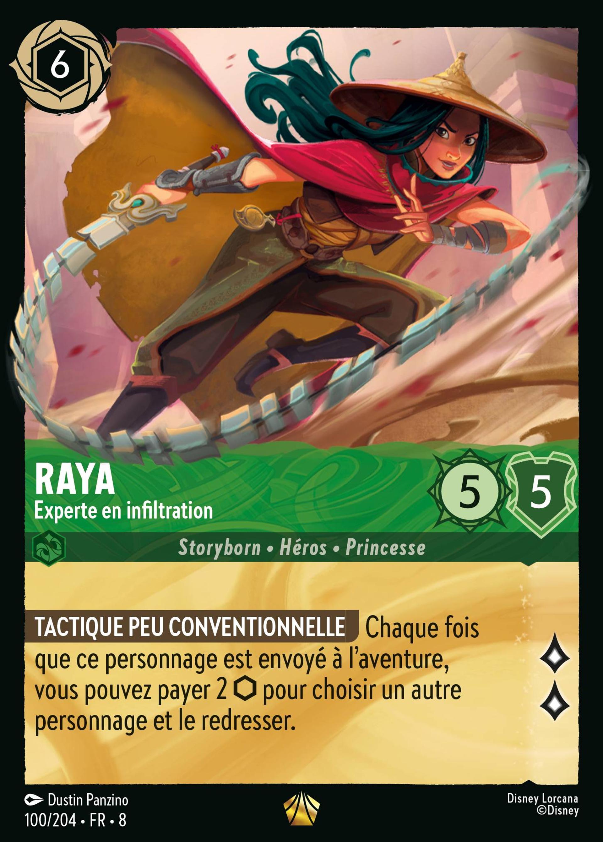 Raya - Experte en infiltration — The Reign of Jafar — Lorcana