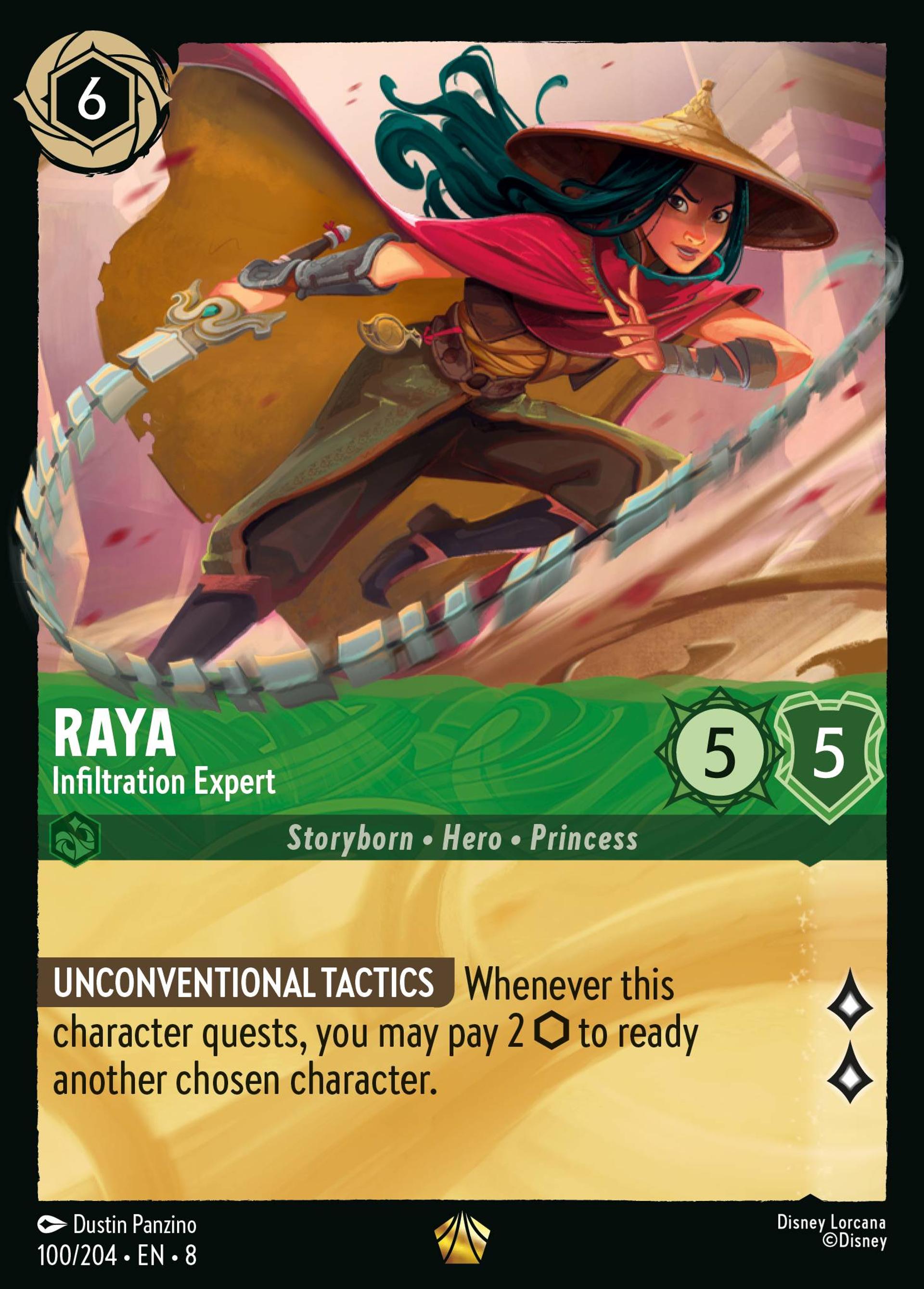 Raya - Experte en infiltration — The Reign of Jafar — Lorcana