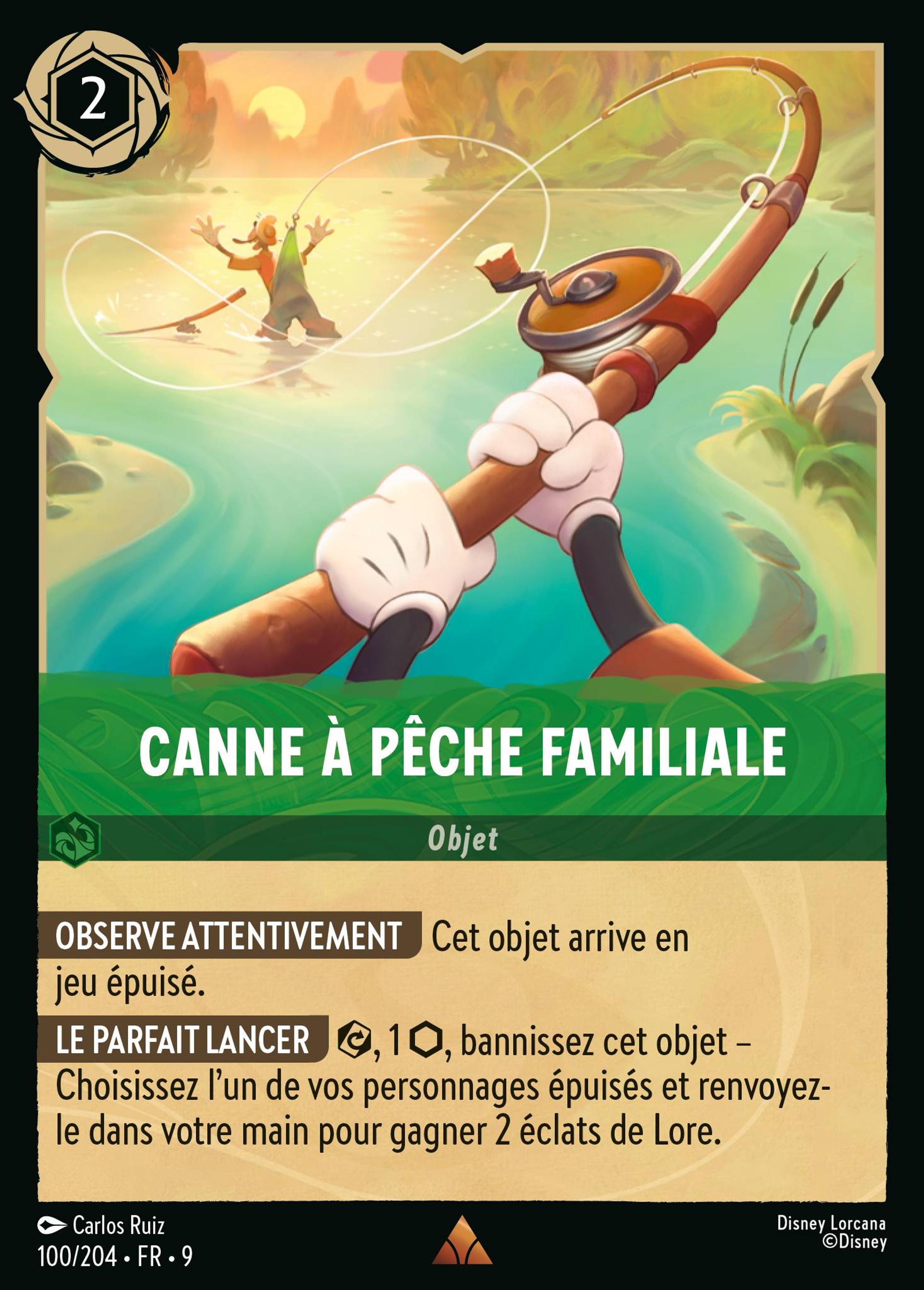 Canne à pêche familiale — Fabled — Lorcana